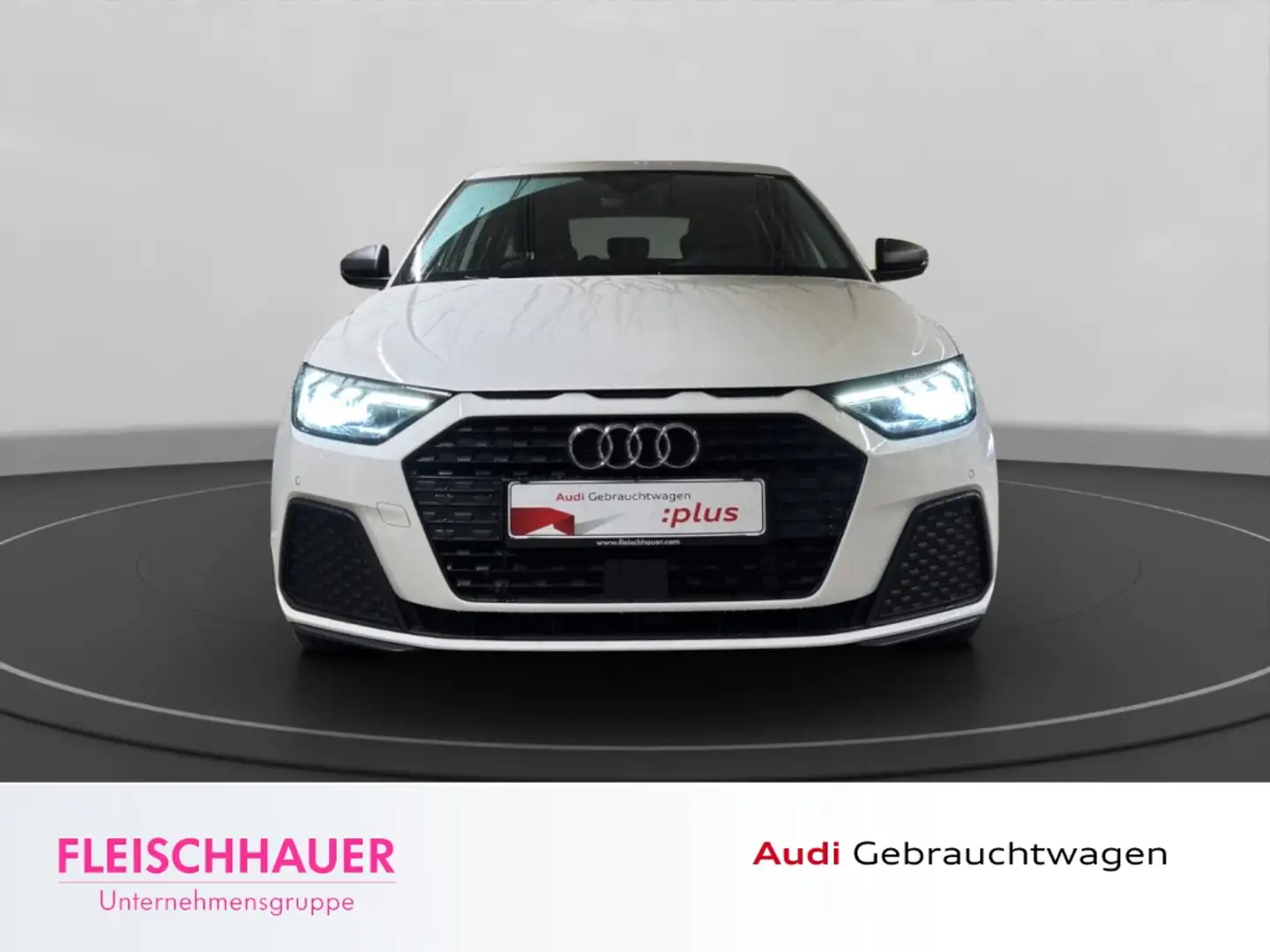 Audi A1 Sportback 25 TFSI NAVI+PDC V&H+SHZ+VC+DAB Weiß - 2