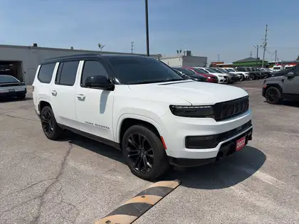 White 2023 Jeep Grand Wagoneer SUV / Crossover Four-Wheel Drive 8-Speed Automatic