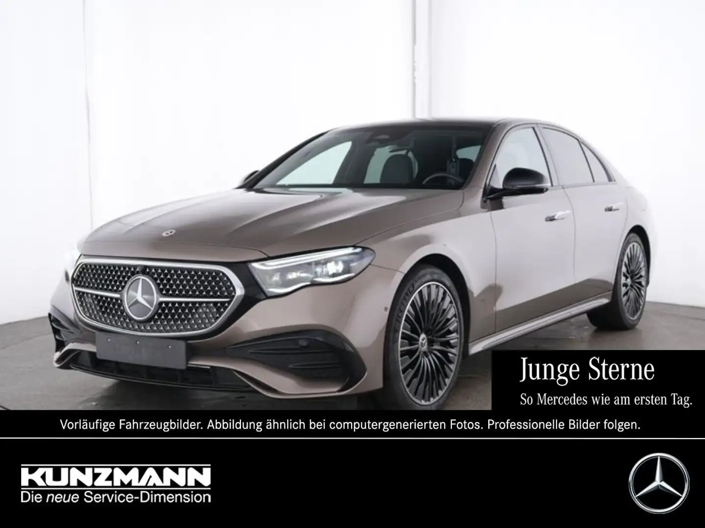 Mercedes-Benz E 400 e 4M AMG Night Burmester Panorama 360° smeđa - 1