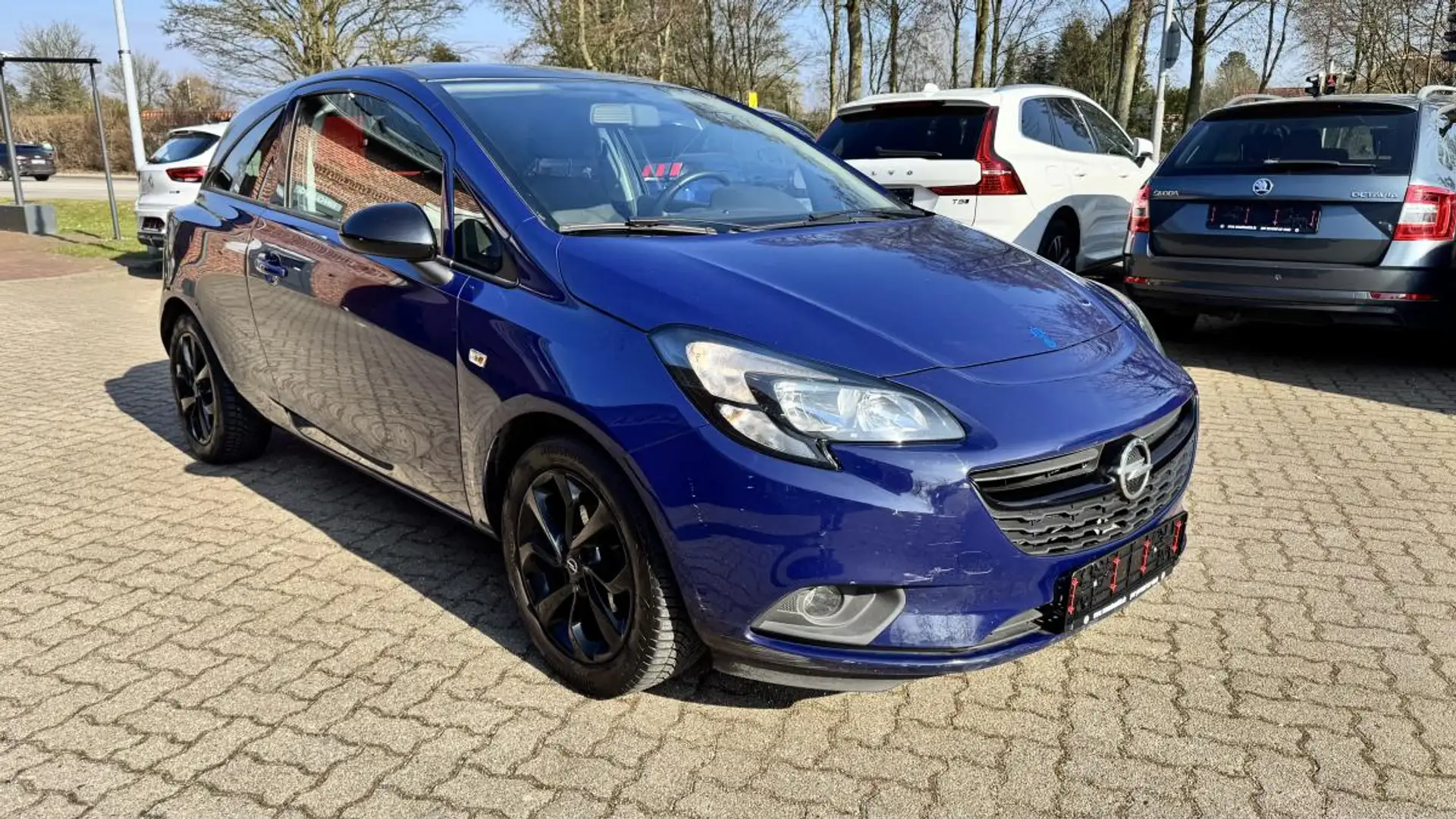 Opel Corsa E Blau - 2
