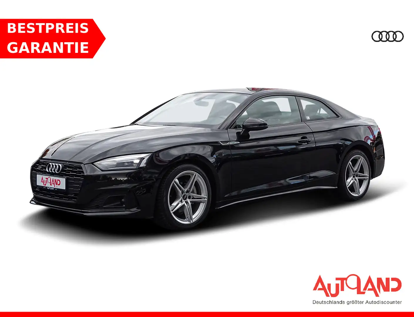 Audi A5 Coupe 40 2.0 TDI quattro advanced LED Leder Noir - 1