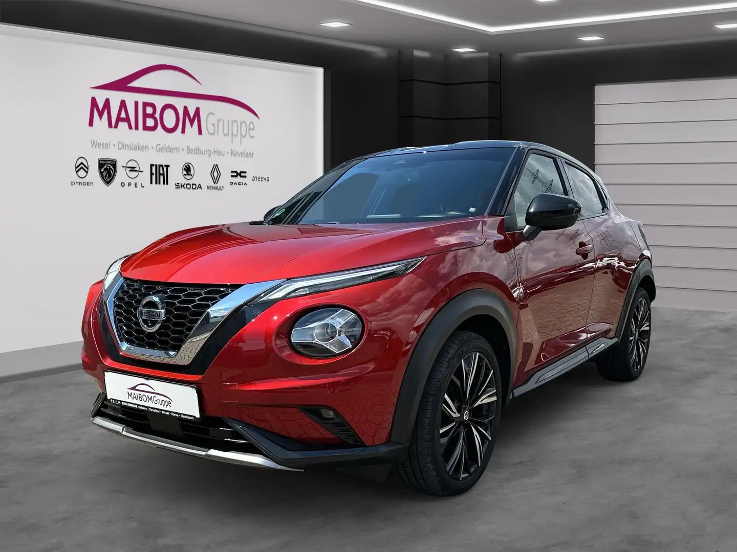Nissan Juke 1.0 12V KAT EAT *360° Kamera* Rosso - 1