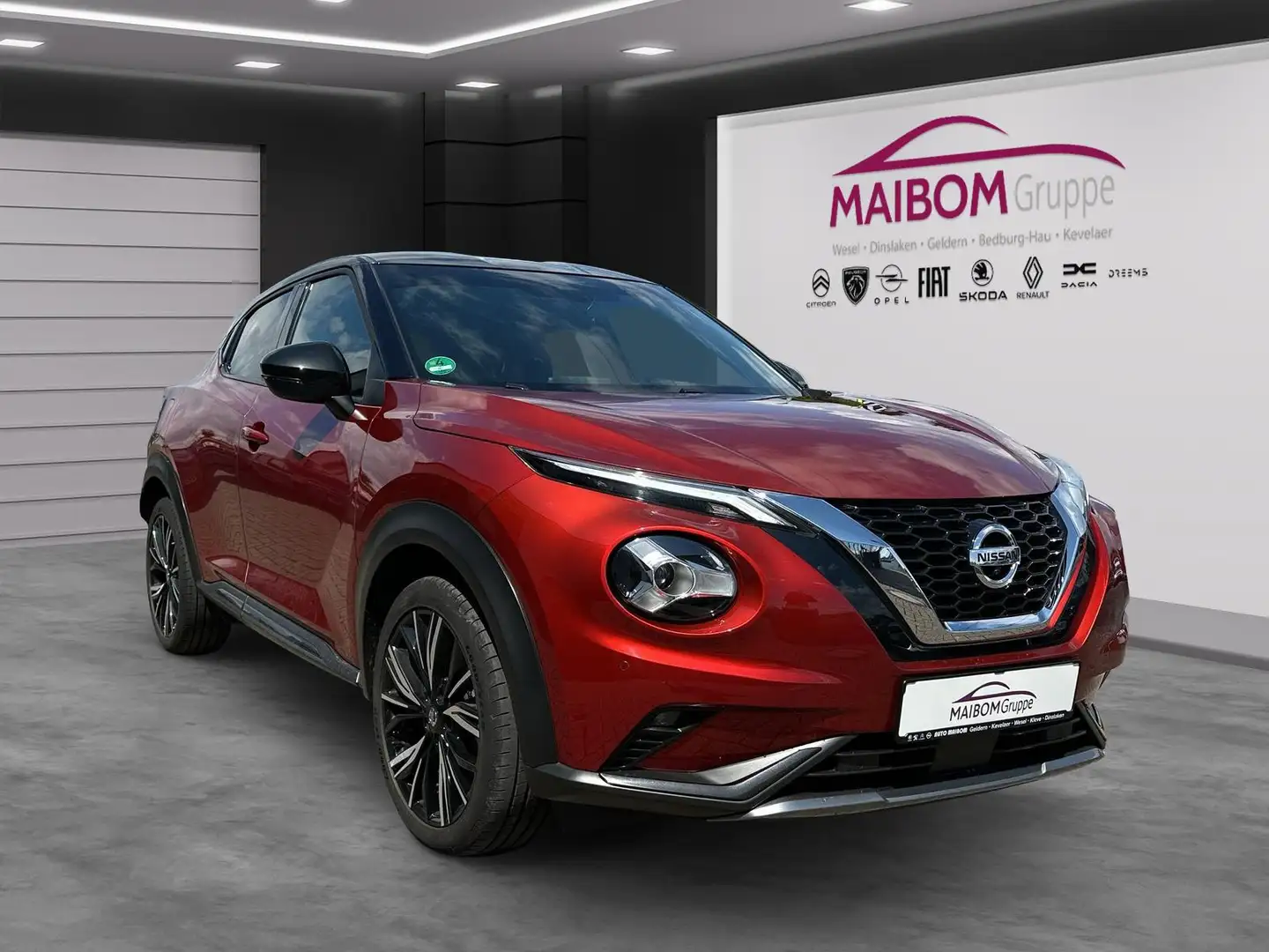 Nissan Juke 1.0 12V KAT EAT *360° Kamera* Rosso - 2