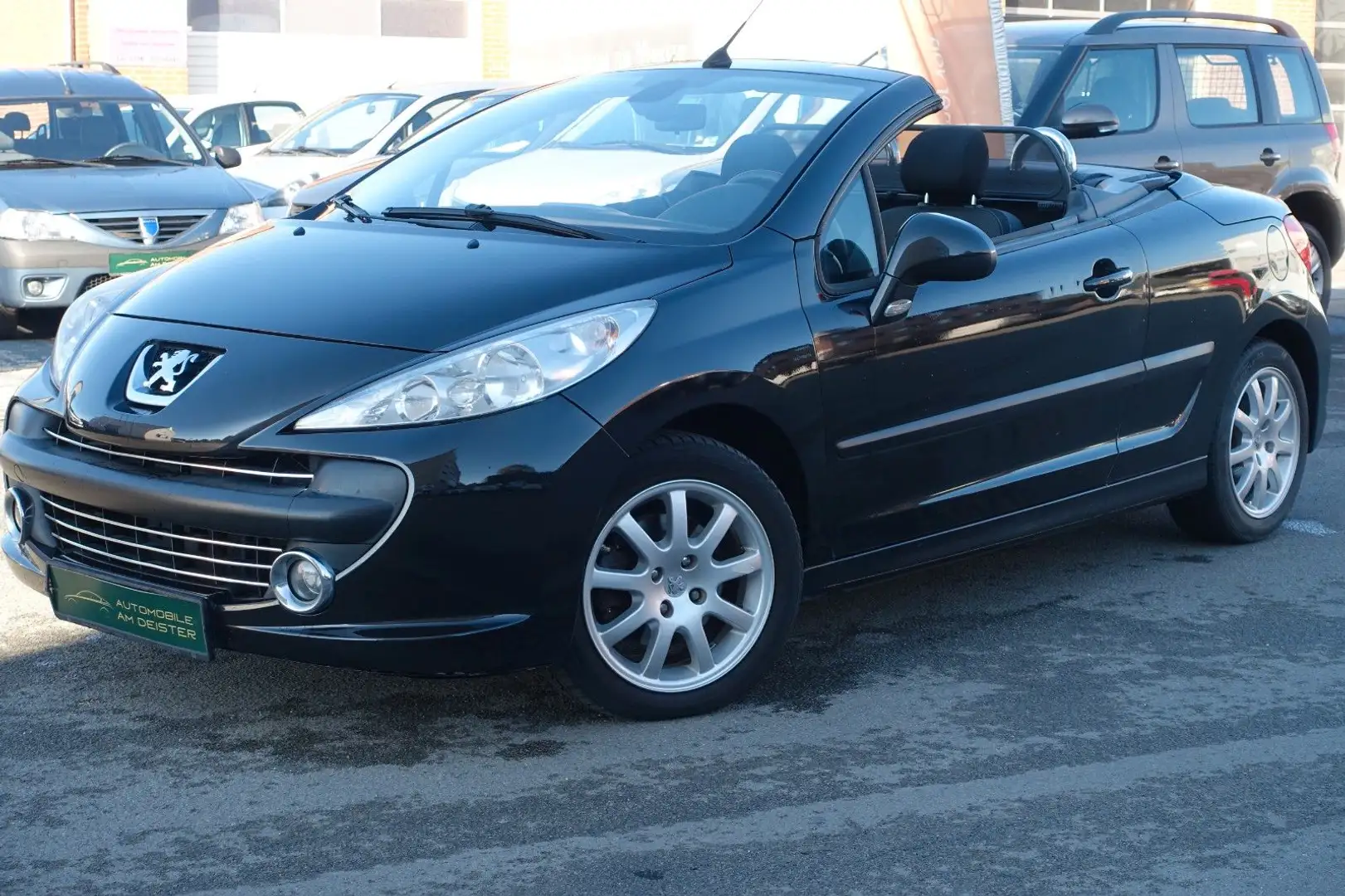 Peugeot 207 CC Cabrio-Coupe Filou 1.6*TÜV+SERVICE NEU*** Schwarz - 1
