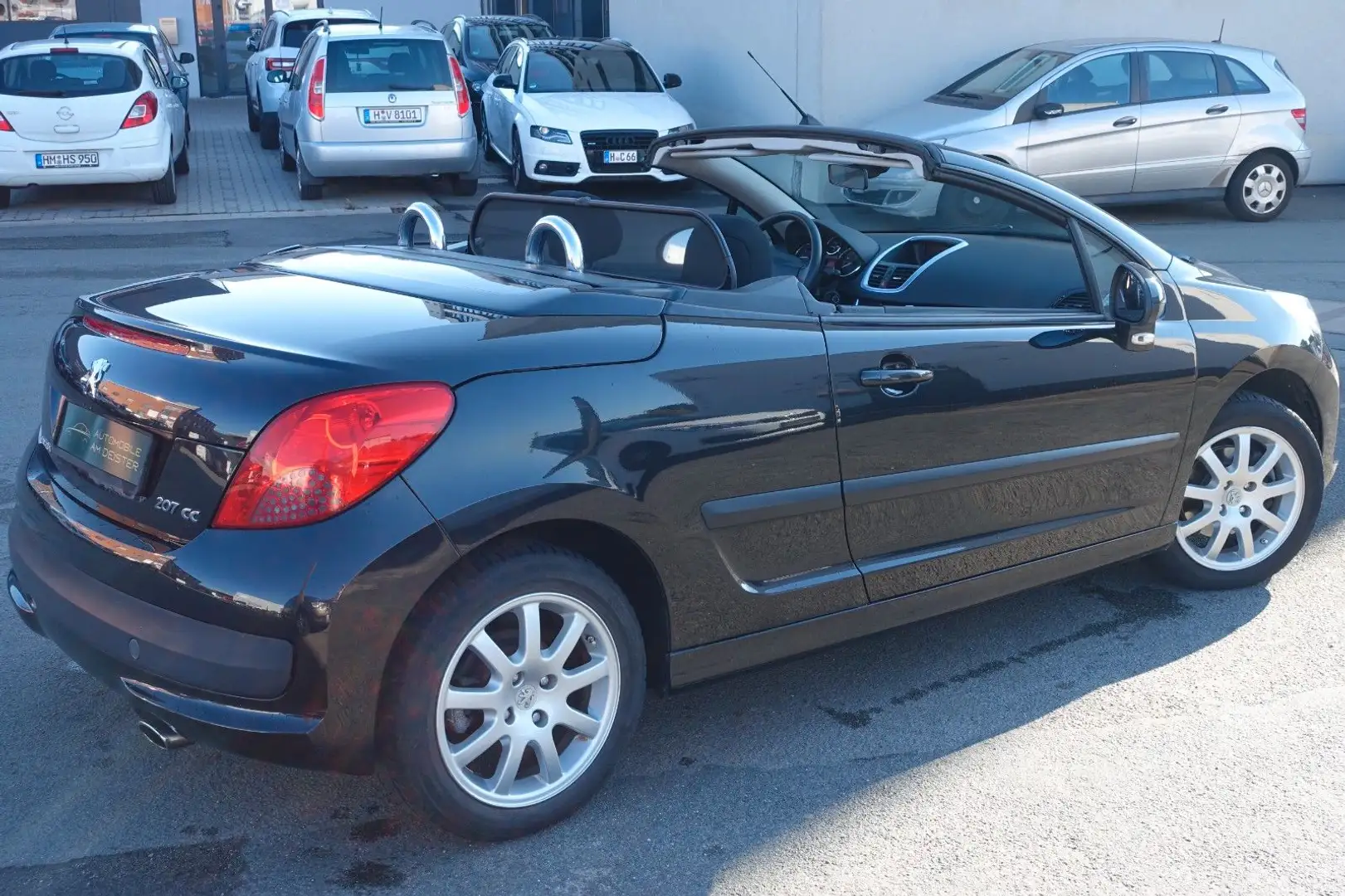 Peugeot 207 CC Cabrio-Coupe Filou 1.6*TÜV+SERVICE NEU*** Schwarz - 2