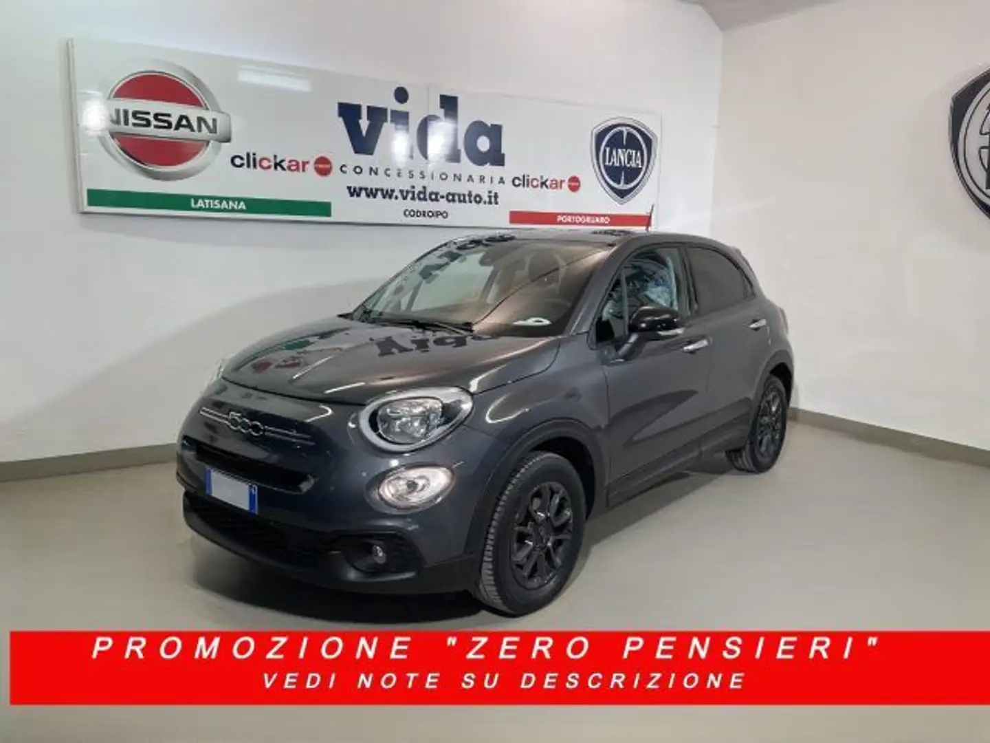 Fiat 500X 1.3 MultiJet 95 CV Club Grigio - 1
