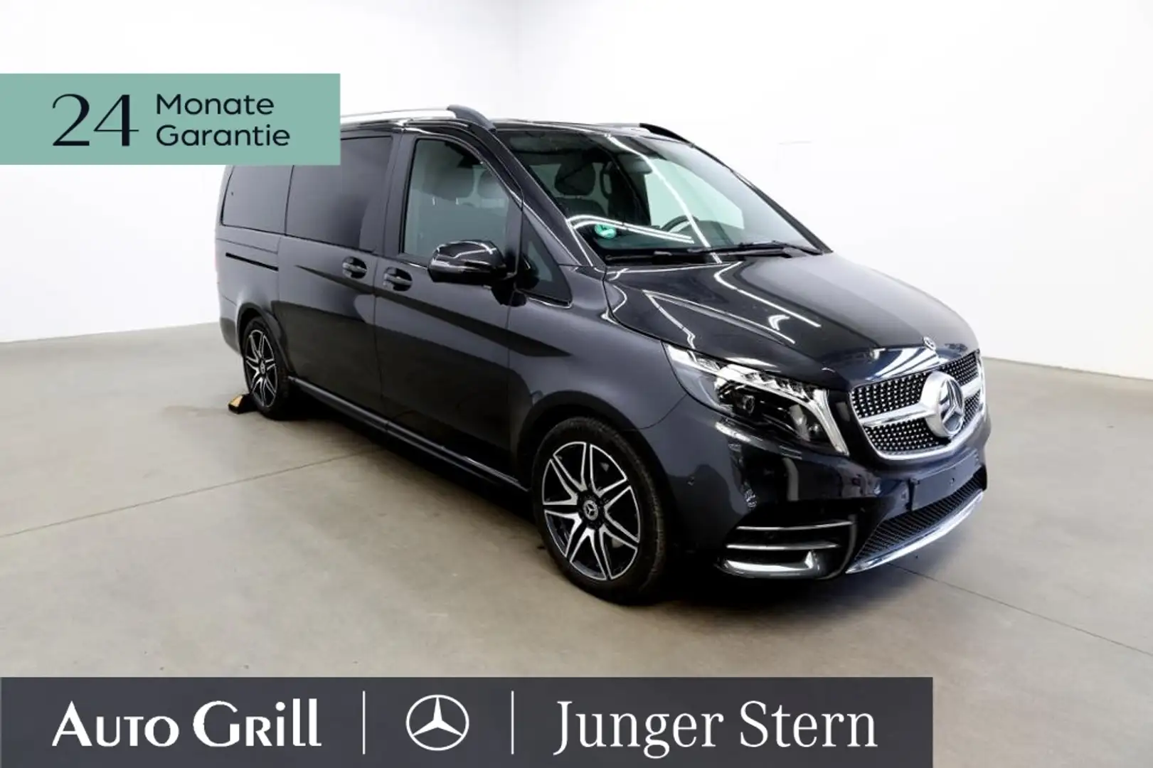 Mercedes-Benz V 220 d AMG 7Sitze AHK ILS Navi RfKam 19Zoll Grigio - 2