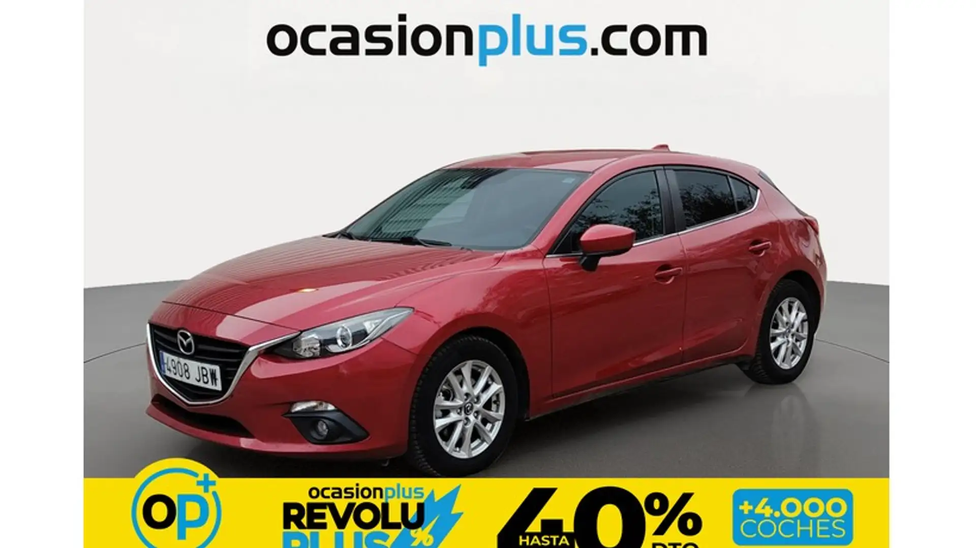 Mazda 3 2.0 Style 120 Rojo - 1