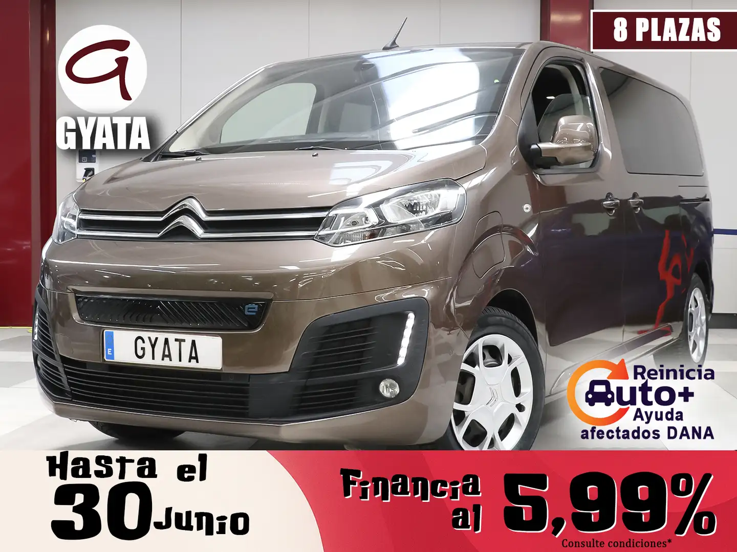 Citroen SpaceTourer e-SpaceTourer Combi Talla XL Max 75kWh Brun - 1