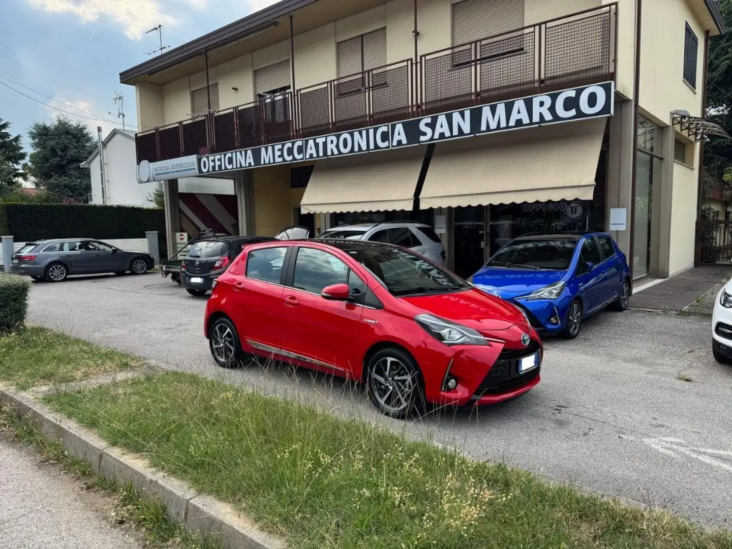 Toyota Yaris 1.5 Hybrid 5p. Active #TAG.TOYOYA #1PROPRIETARIO Rosso - 1