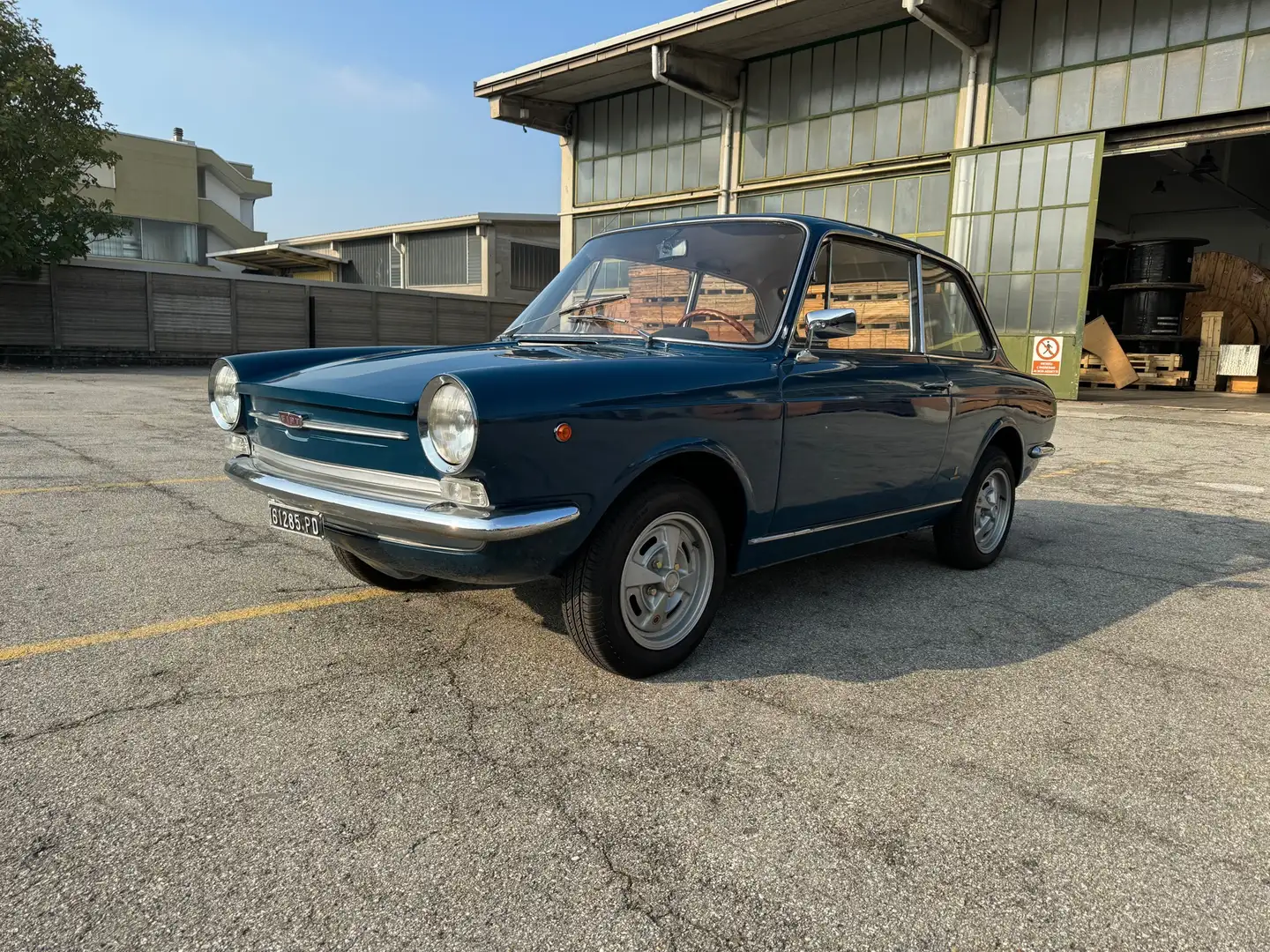 Fiat 850 Vignale Berlina Синій - 1