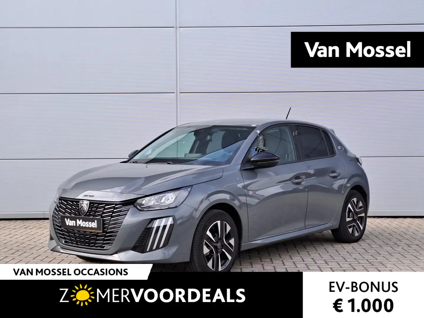 Peugeot e-208 EV Allure 51 kWh Grijs - 1