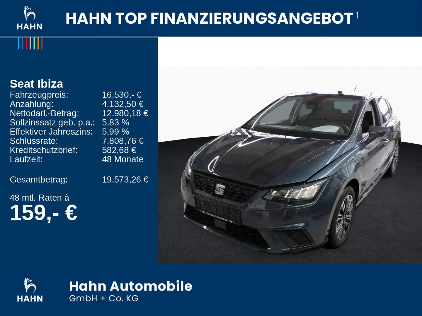 SEAT Ibiza 1.0TSI Style LED Pano Sitzheizung APP GRA Grau - 2