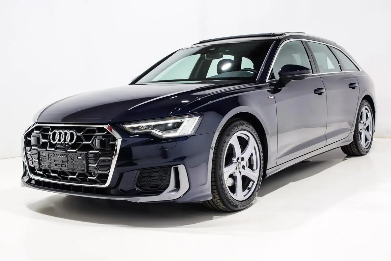 Audi A6 AVANT 40 TDI S-TRONIC S-LINE TOIT PANO SEMI CUIR Bleu - 2