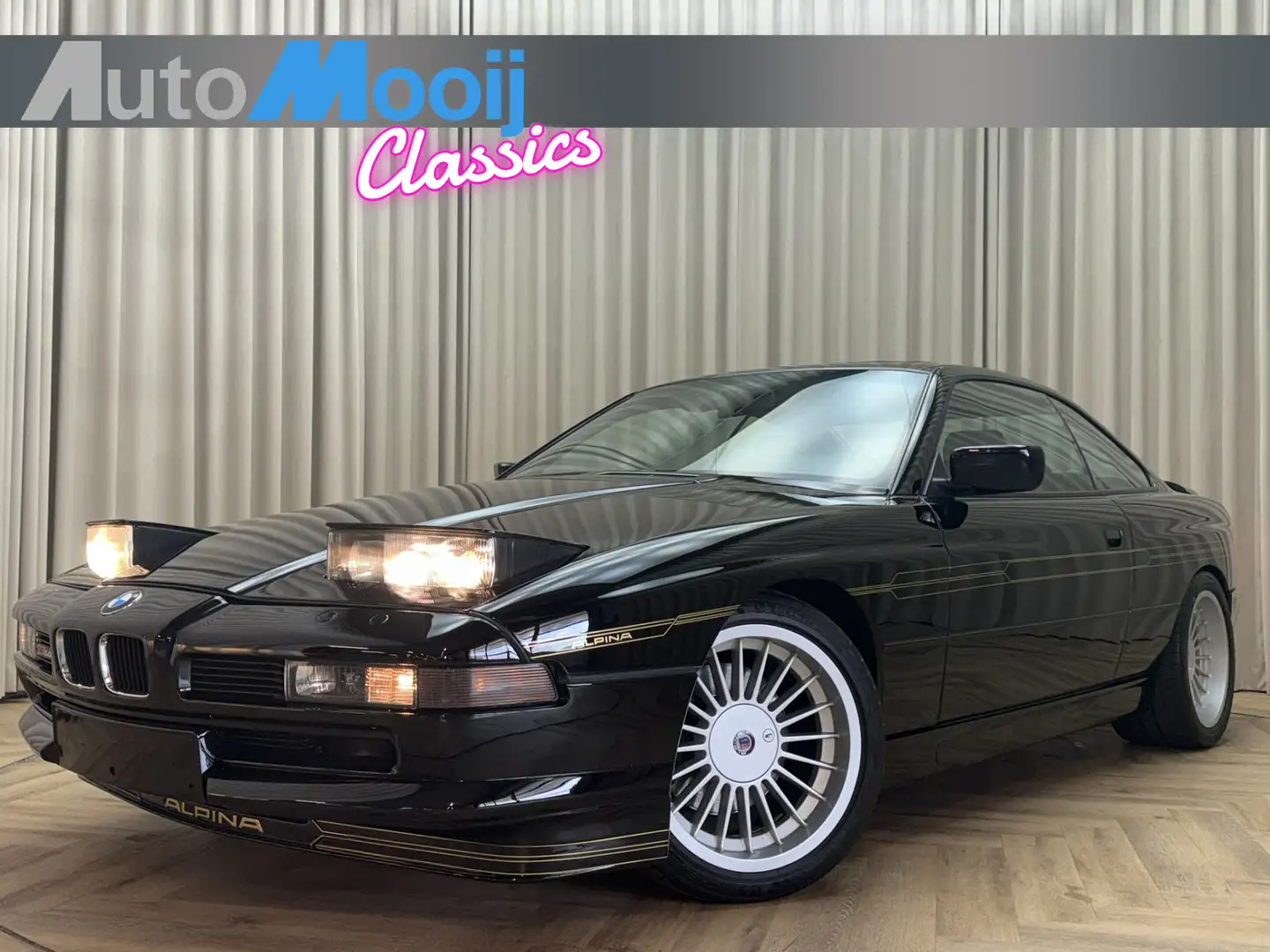 Alpina B12 BMW 5.0 Coupé / Nr. 21 van 97 stuks / Zeer zeldzaa Noir - 1