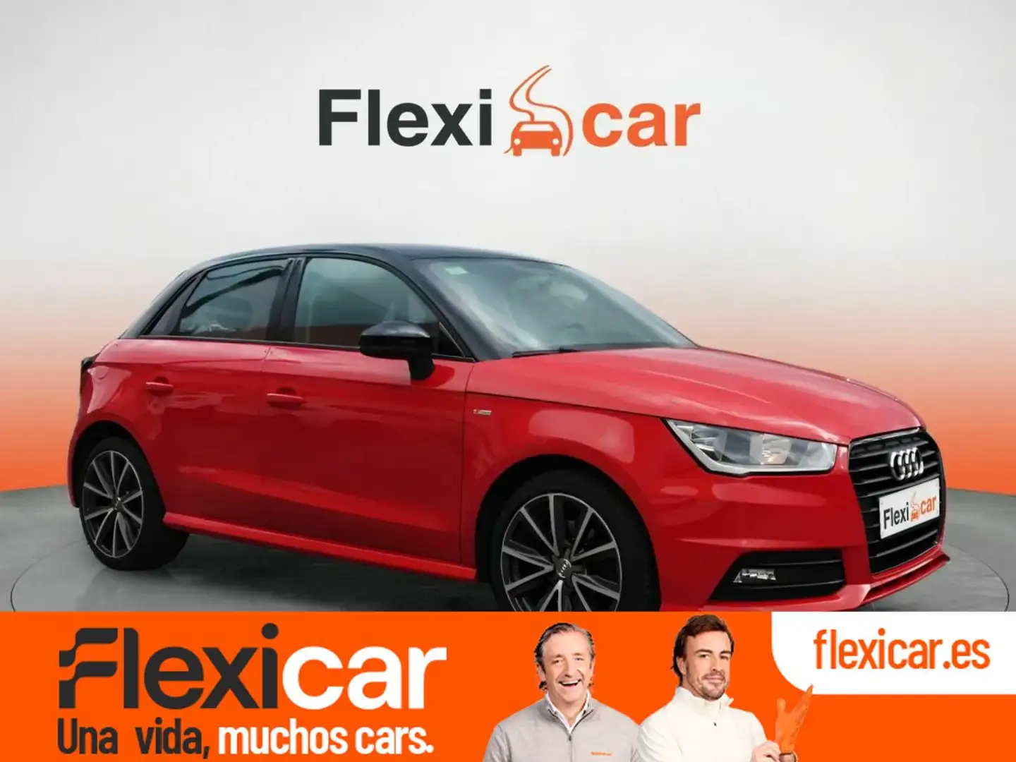Audi A1 Sportback 1.6TDI Adrenalin S tronic Rojo - 1