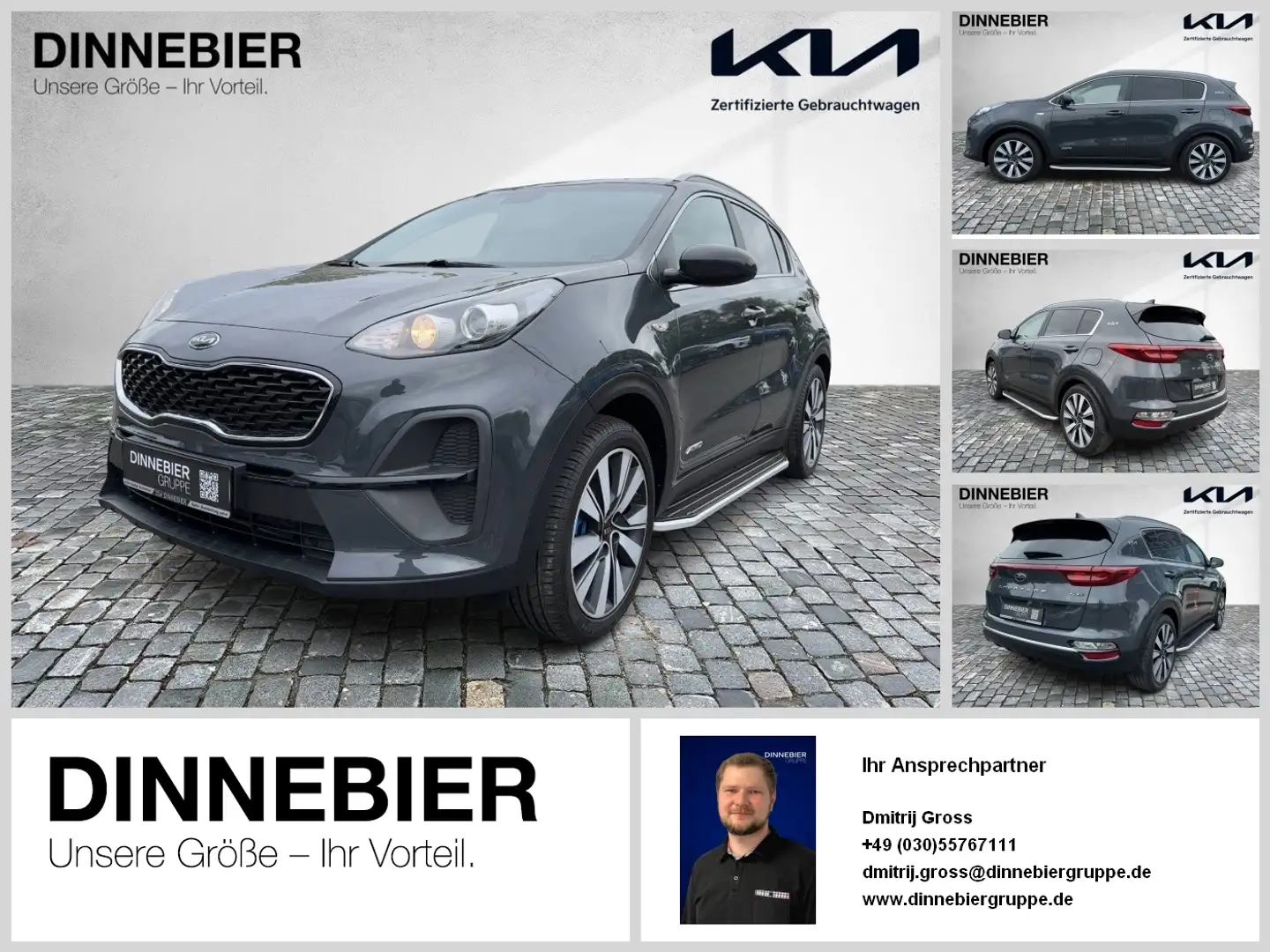 Kia Sportage Final Edition*LED*Navi*Kamera+Tempomat - 1