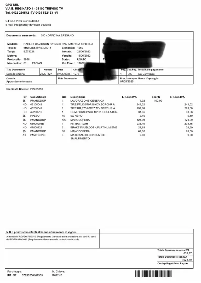 Harley-Davidson Pan America Special Bleu - 2