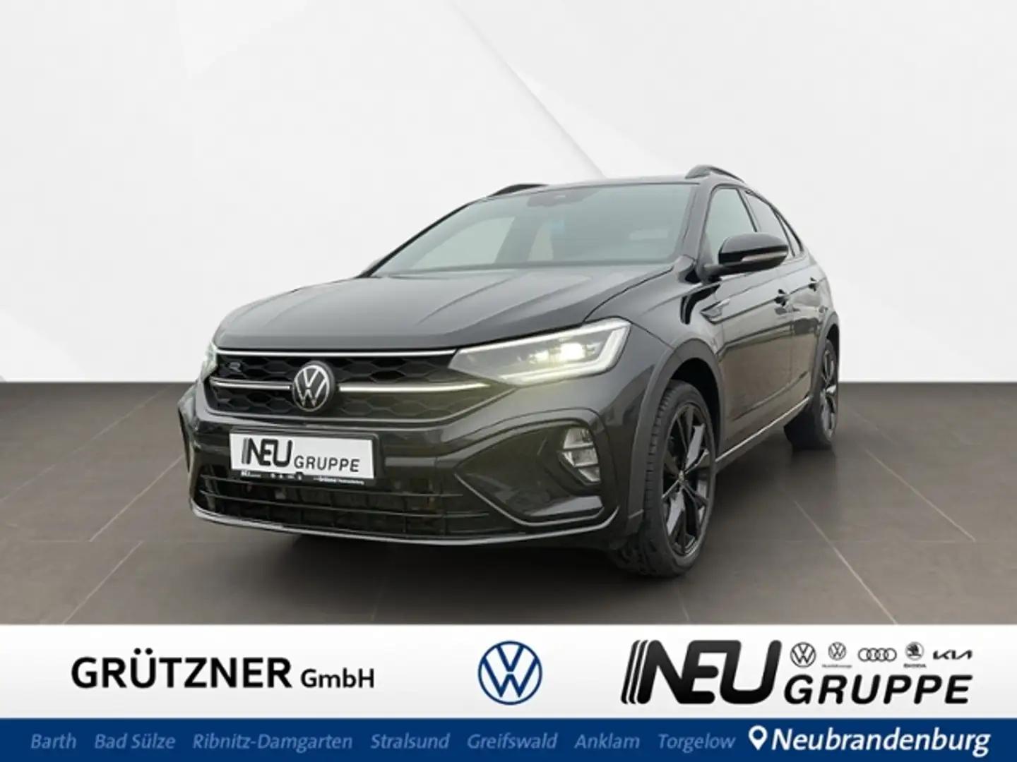 Volkswagen Taigo 1.5 TSI DSG R-Line LED-Matrix-Scheinwerfer, SH vo Schwarz - 1