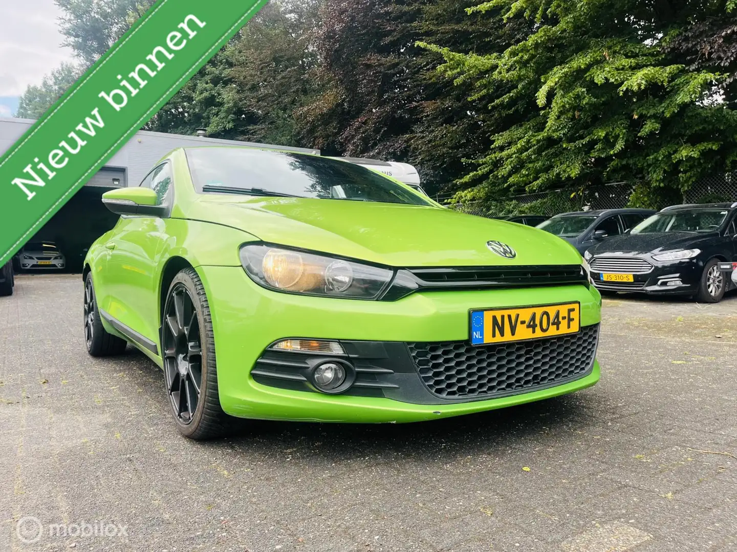 Volkswagen Scirocco 1.4 TSI 19" LM / Clima / Audio / APK 06-2026 Groen - 2