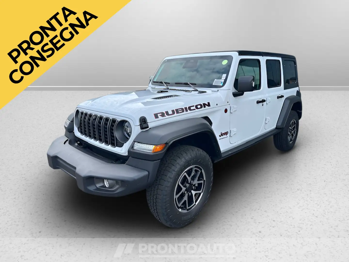 Jeep Wrangler unlimited 2.0 turbo rubicon auto Weiß - 1