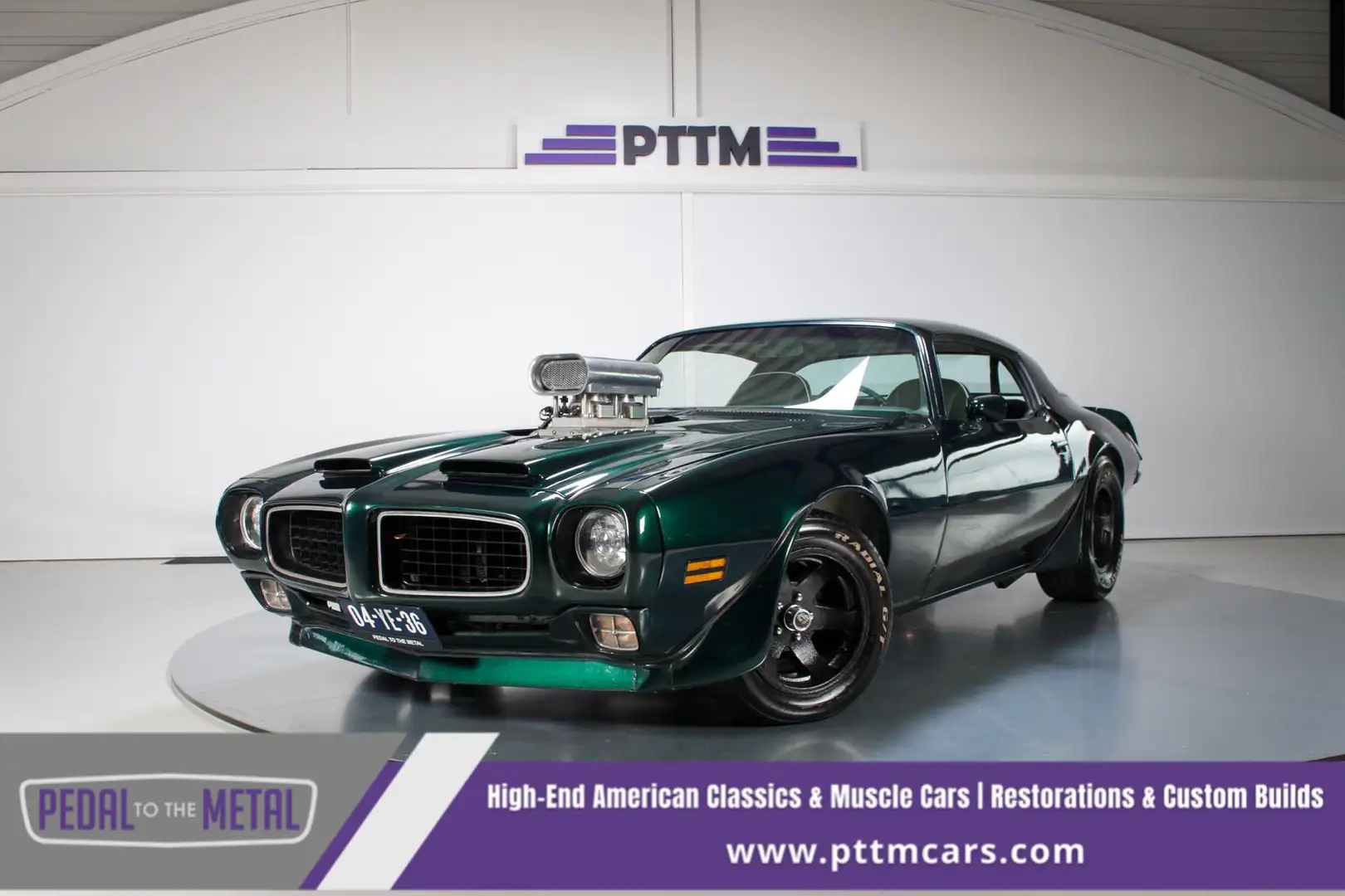 Pontiac Firebird Formula Blower 800 HP Grün - 1