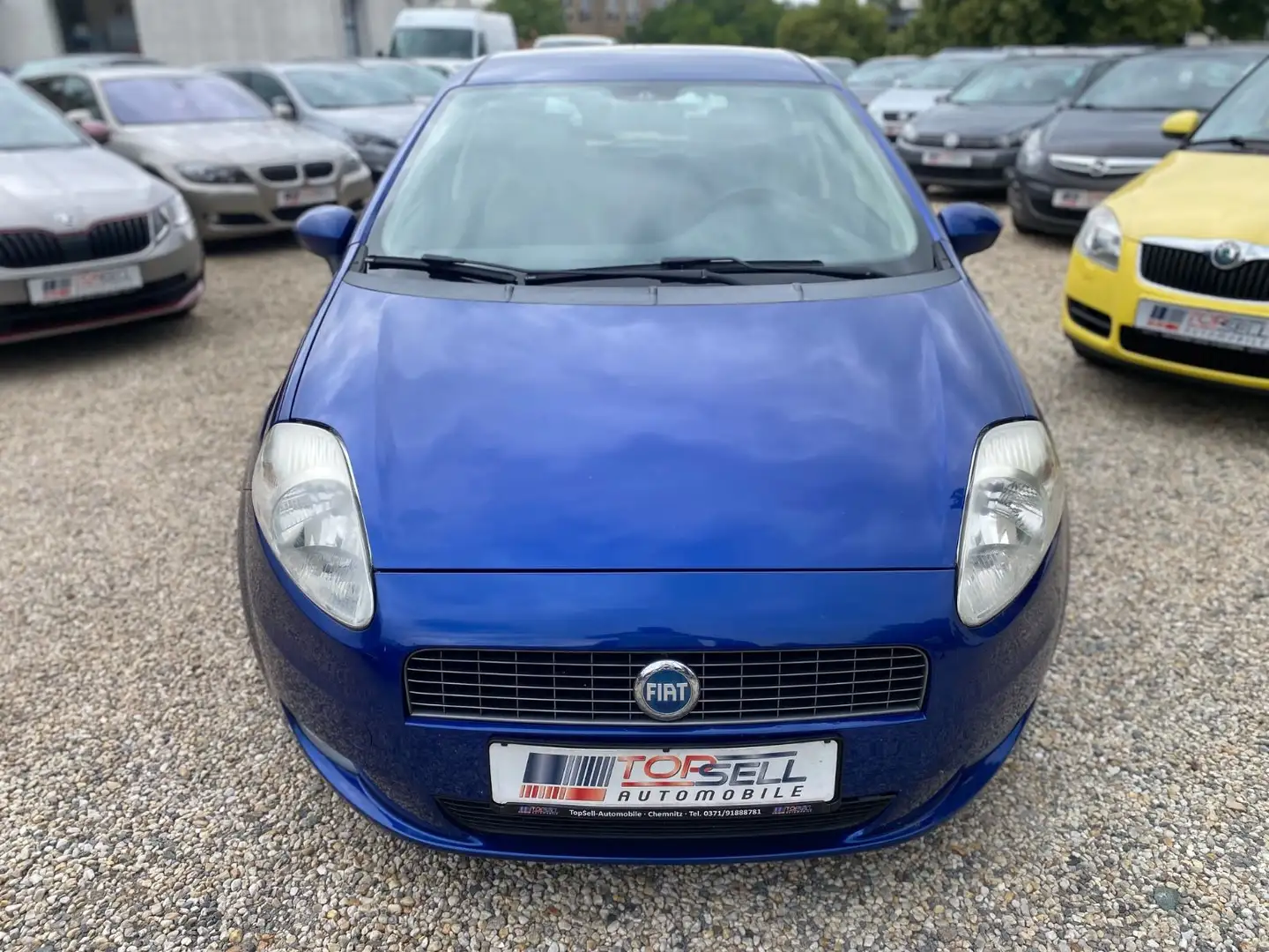 Fiat Punto 1.2 8V Active Klima Euro4 TÜV.10.2025 Blau - 2