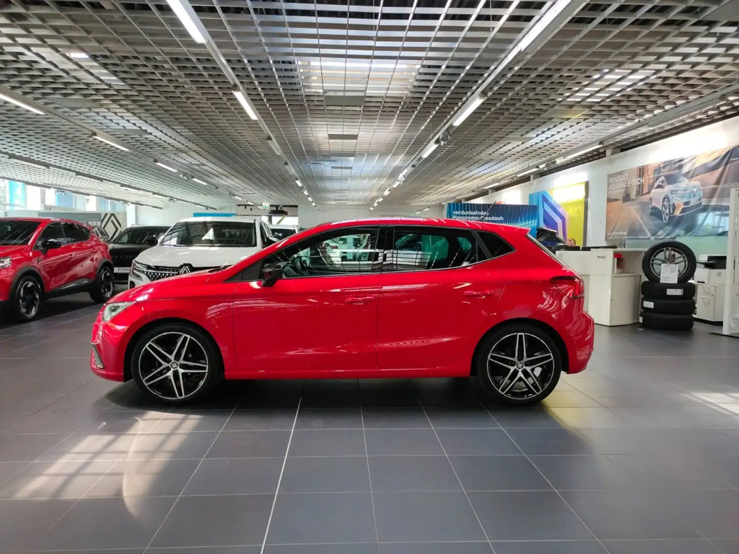 SEAT Ibiza FR 1,0 TSI *Pano*Carplay*Sitzheiz*Kamera* Klima Rot - 2