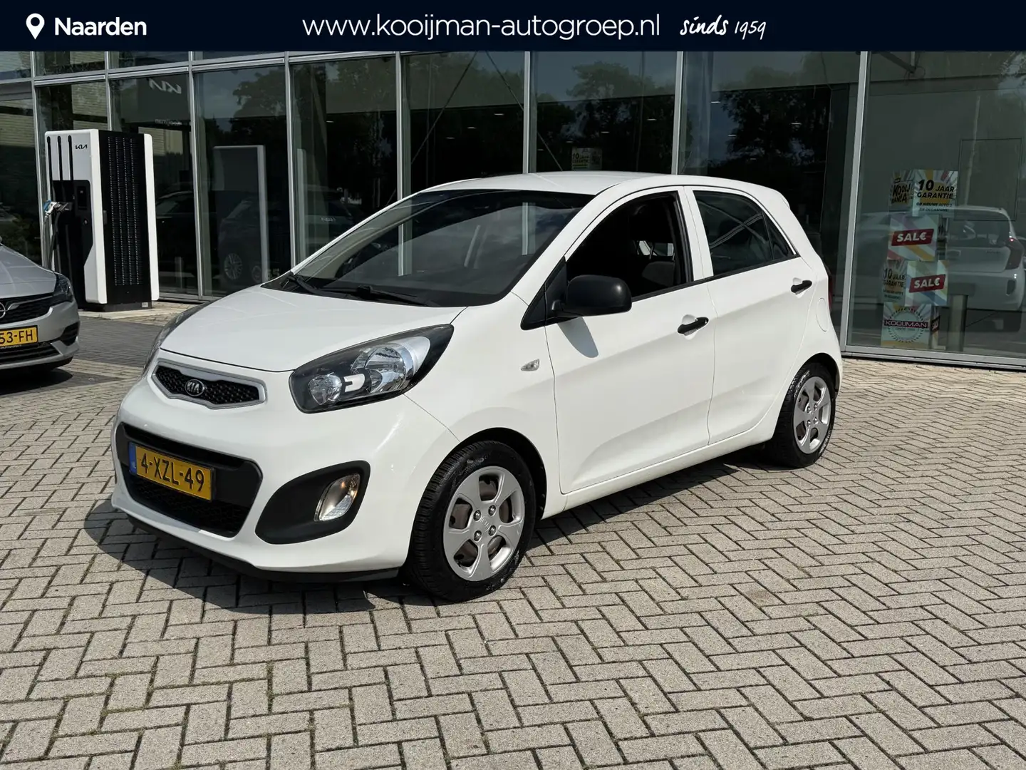 Kia Picanto 1.0 CVVT ISG Comfort Pack Airco| Dealer onderhoude Wit - 1