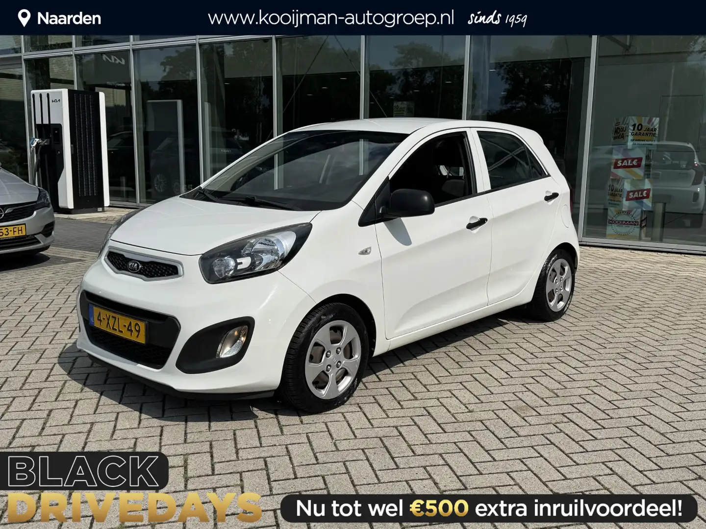 Kia Picanto 1.0 CVVT ISG Comfort Pack Airco| Dealer onderhoude Blanc - 1