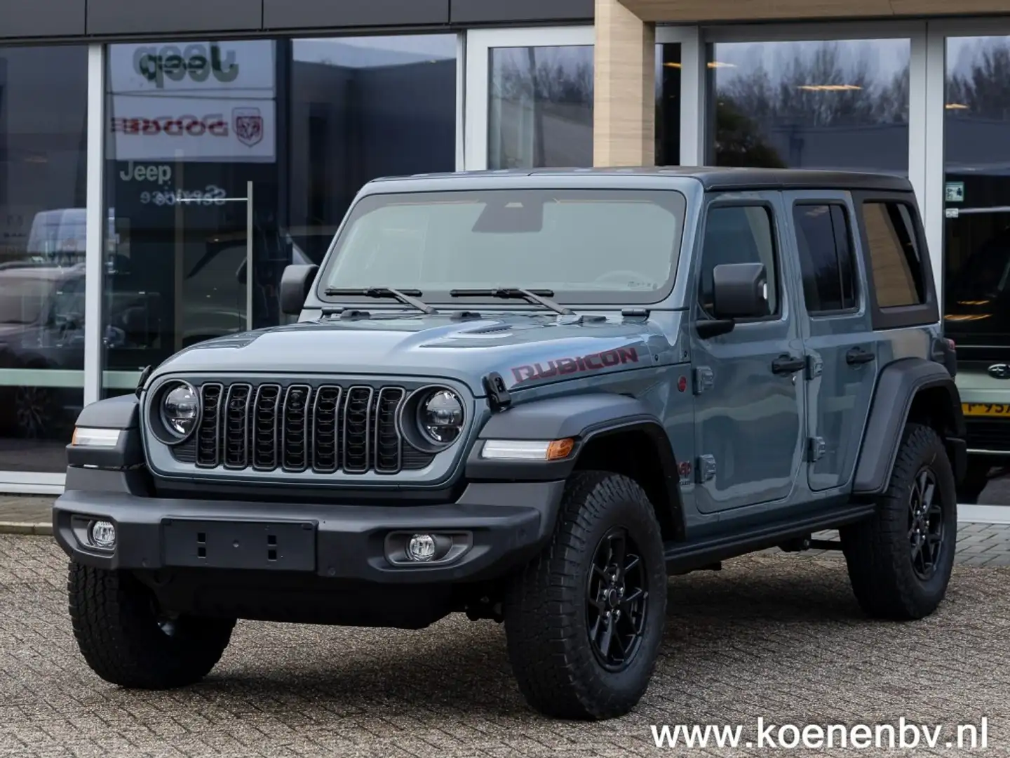Jeep Wrangler MY 2025 Rubicon 2.0T 272Pk Trekhaak 2370KG /LPG/ Grijs - 2