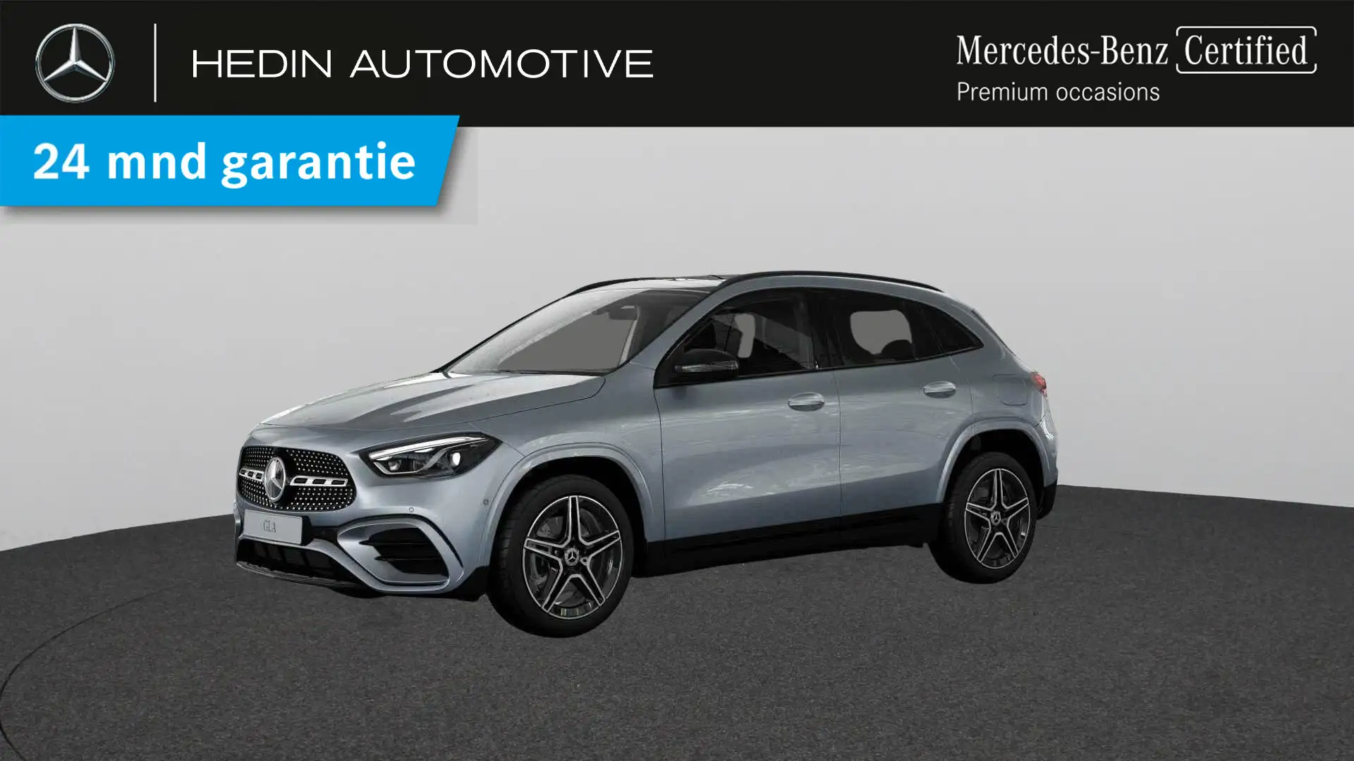 Mercedes-Benz GLA 180 D AMG Line | Panoramisch Dak | Head-Up Display | 3 Zilver - 1