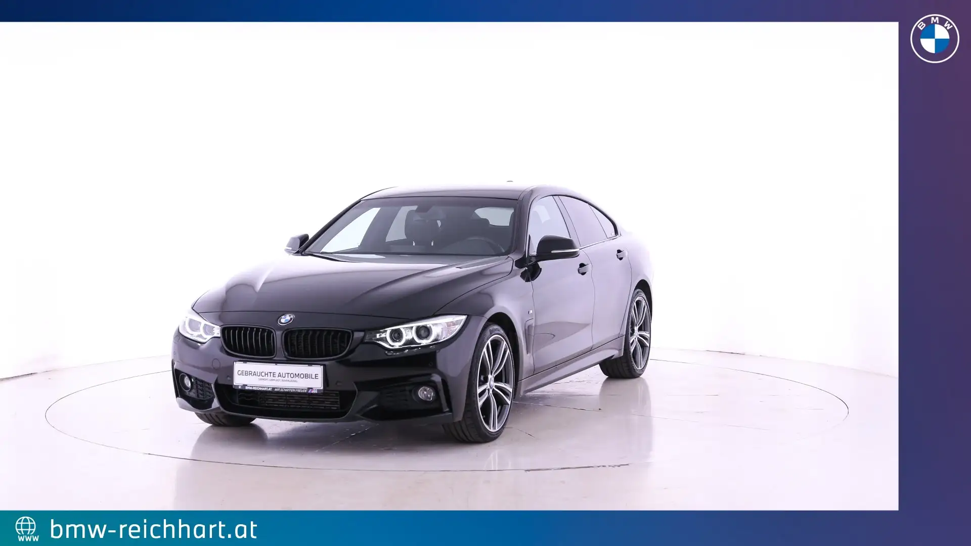 BMW 420 d xDrive Schwarz - 1