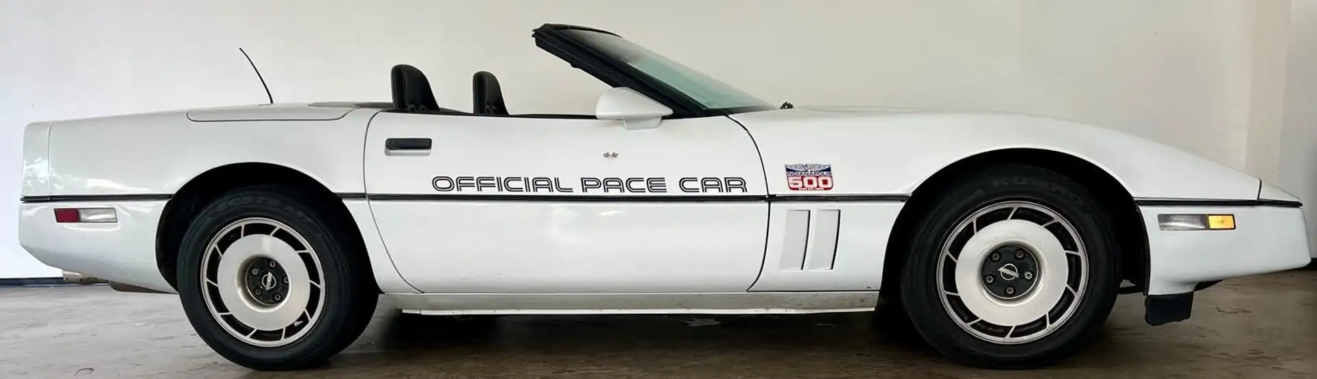 Corvette C4 Indy 500 Pace Car,H-Kennzeichen,TÜV NEU, Blanco - 2