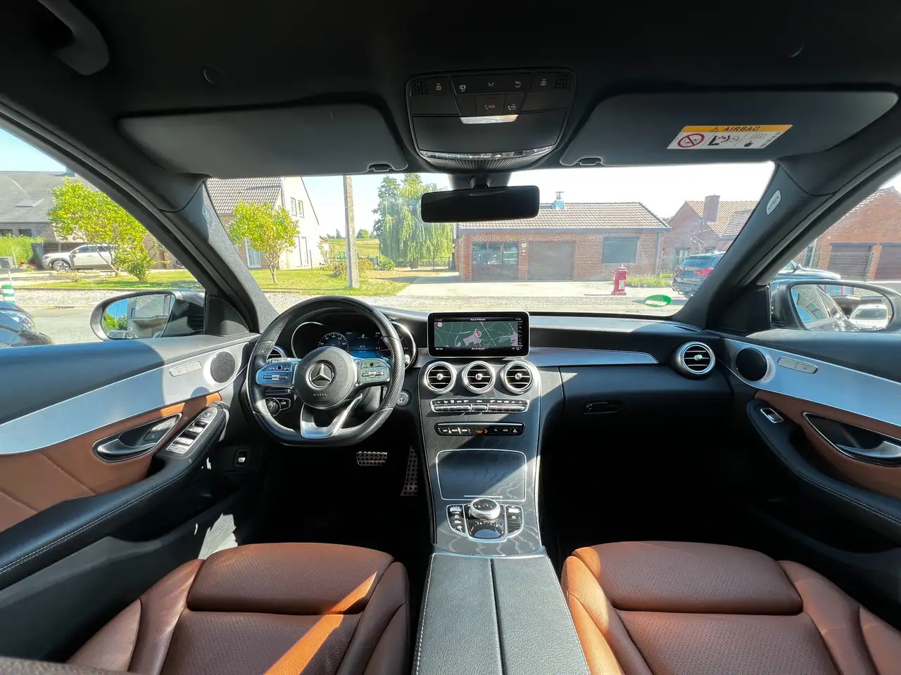 Mercedes-Benz C-Class d AMG Line Facelift Cuir Camera Carnet Carplay GARANTIE 1a, миниатюра 17