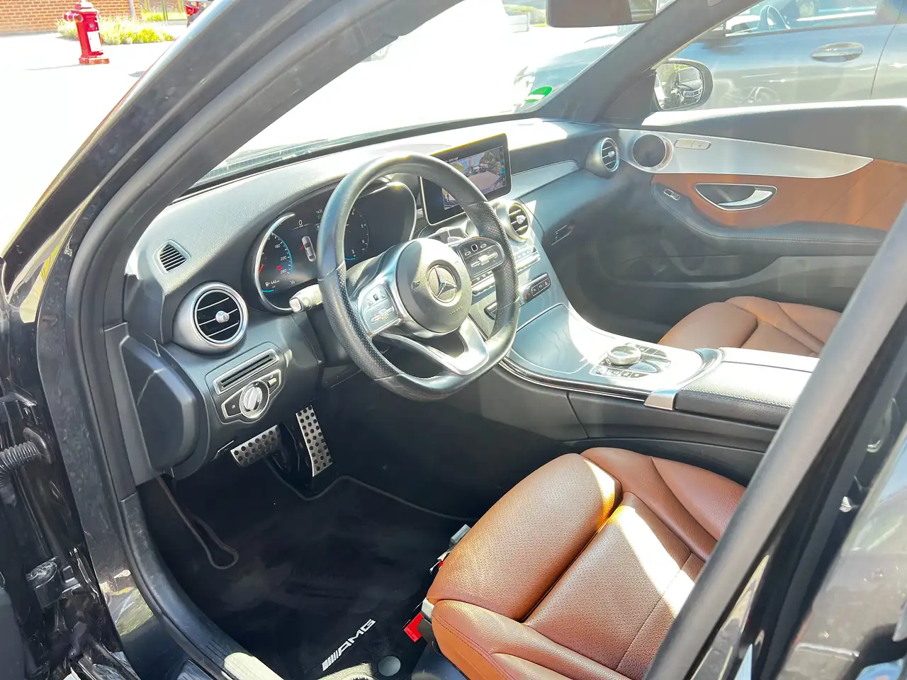 Mercedes-Benz C-Class d AMG Line Facelift Cuir Camera Carnet Carplay GARANTIE 1a, миниатюра 10