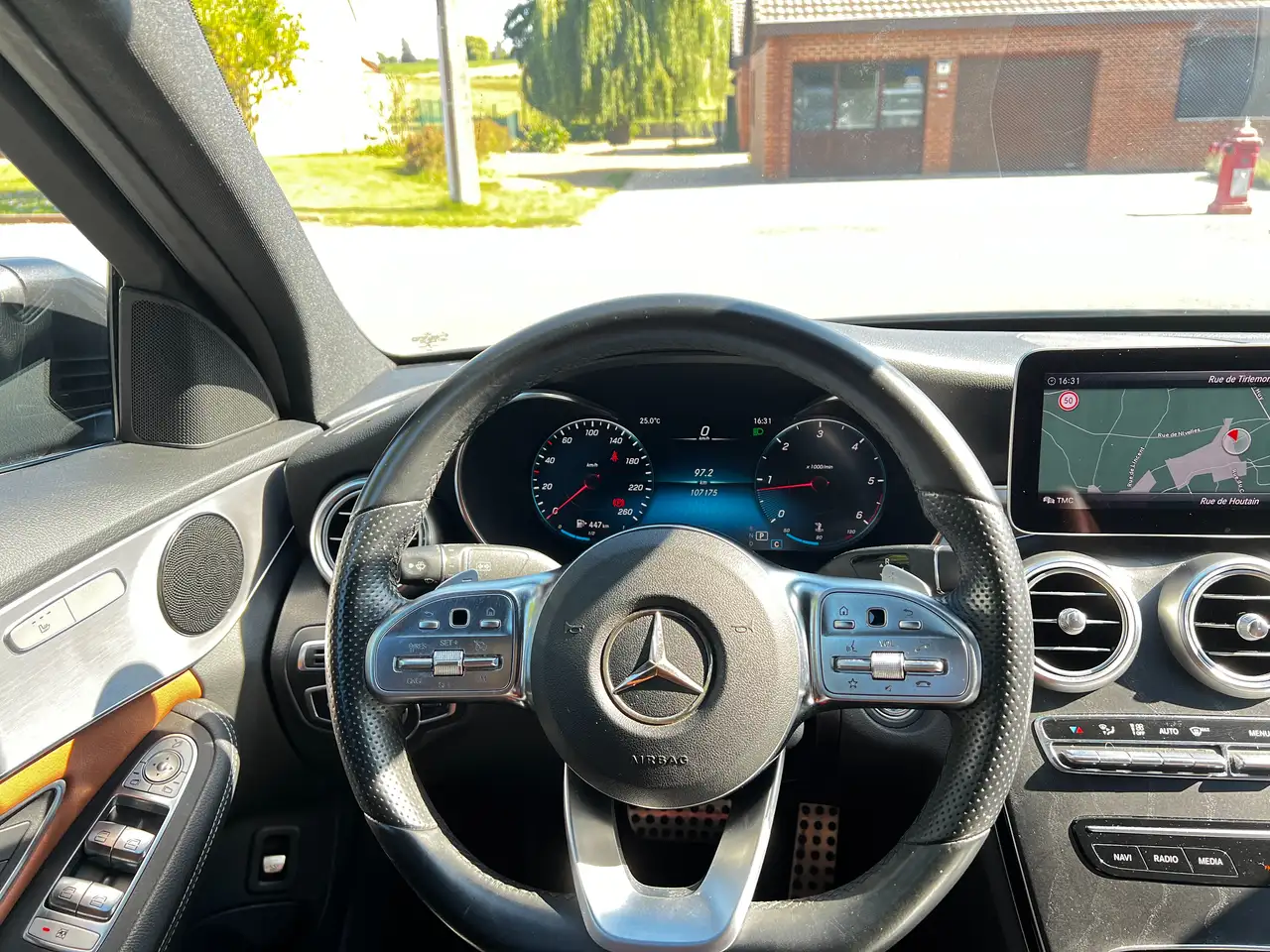 Mercedes-Benz C-Class d AMG Line Facelift Cuir Camera Carnet Carplay GARANTIE 1a, миниатюра 19