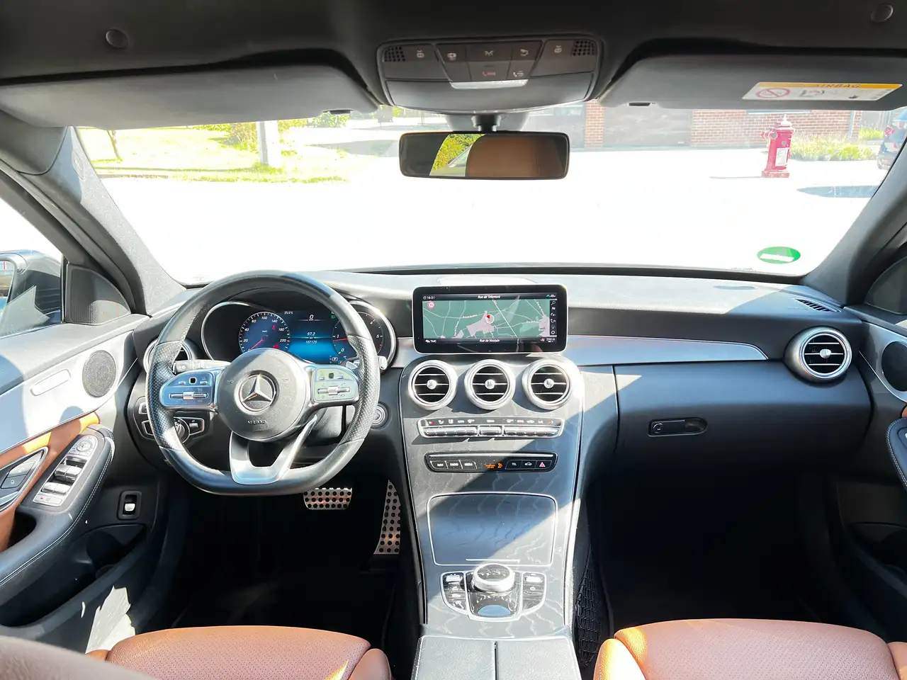 Mercedes-Benz C-Class d AMG Line Facelift Cuir Camera Carnet Carplay GARANTIE 1a, миниатюра 18