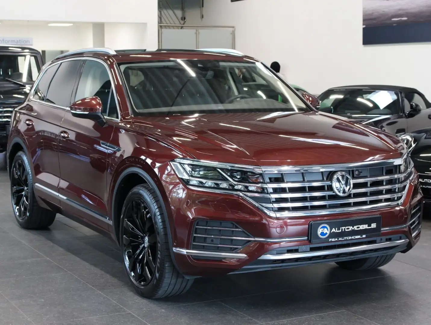 Volkswagen Touareg Atmosphere 4Motion TOP*Absolut VOLL Rot - 2