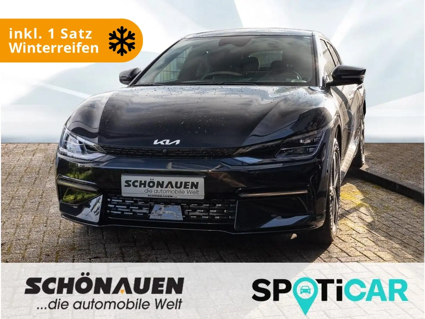 Kia EV6 GT-LINE 2WD ELEKTRO 77,4-kWh +S/LHZ+NAVI+HUD Noir - 1