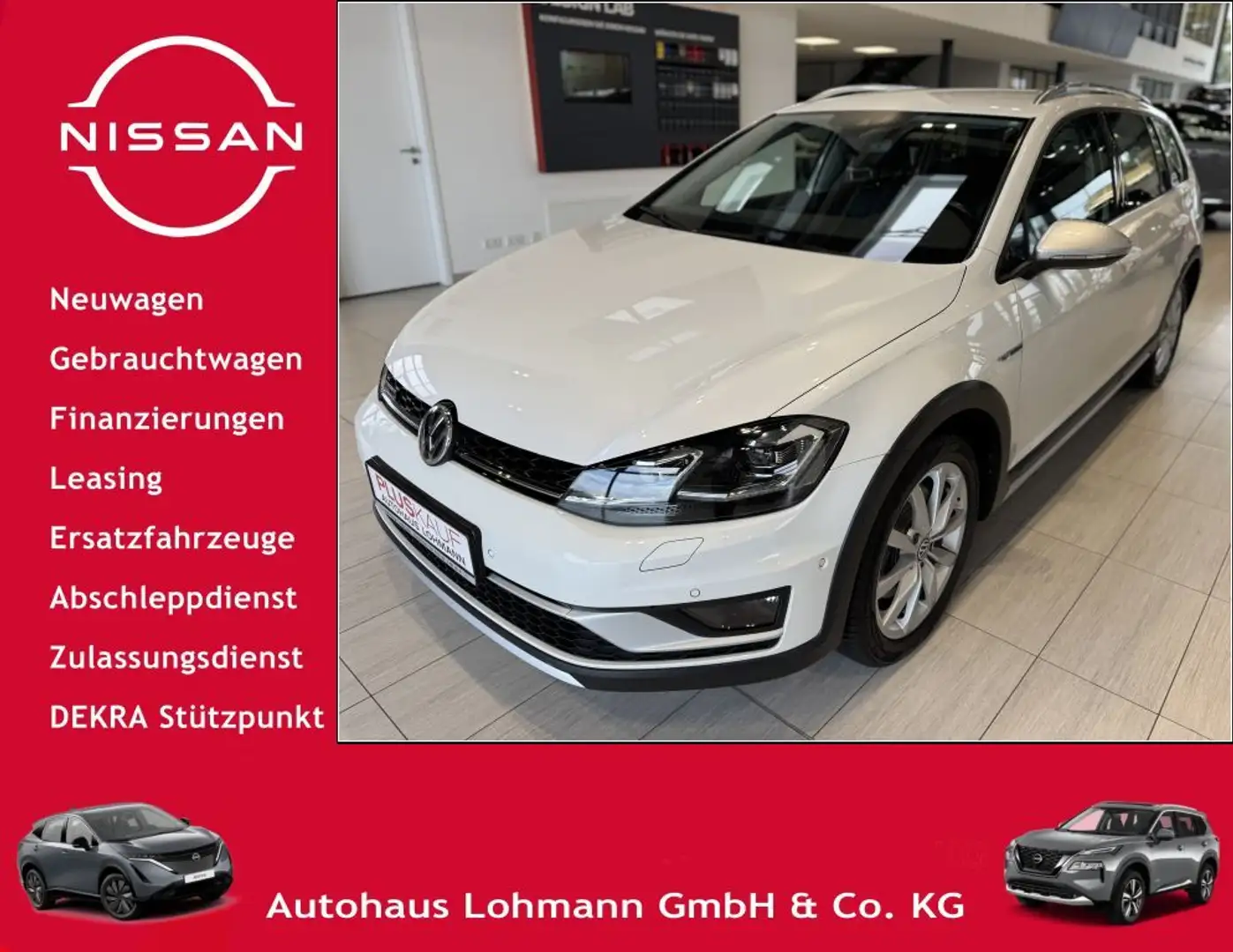 Volkswagen Golf Alltrack 1.8 TSI 4Motion (BMT) DSG Allwetterreifen Blanc - 1