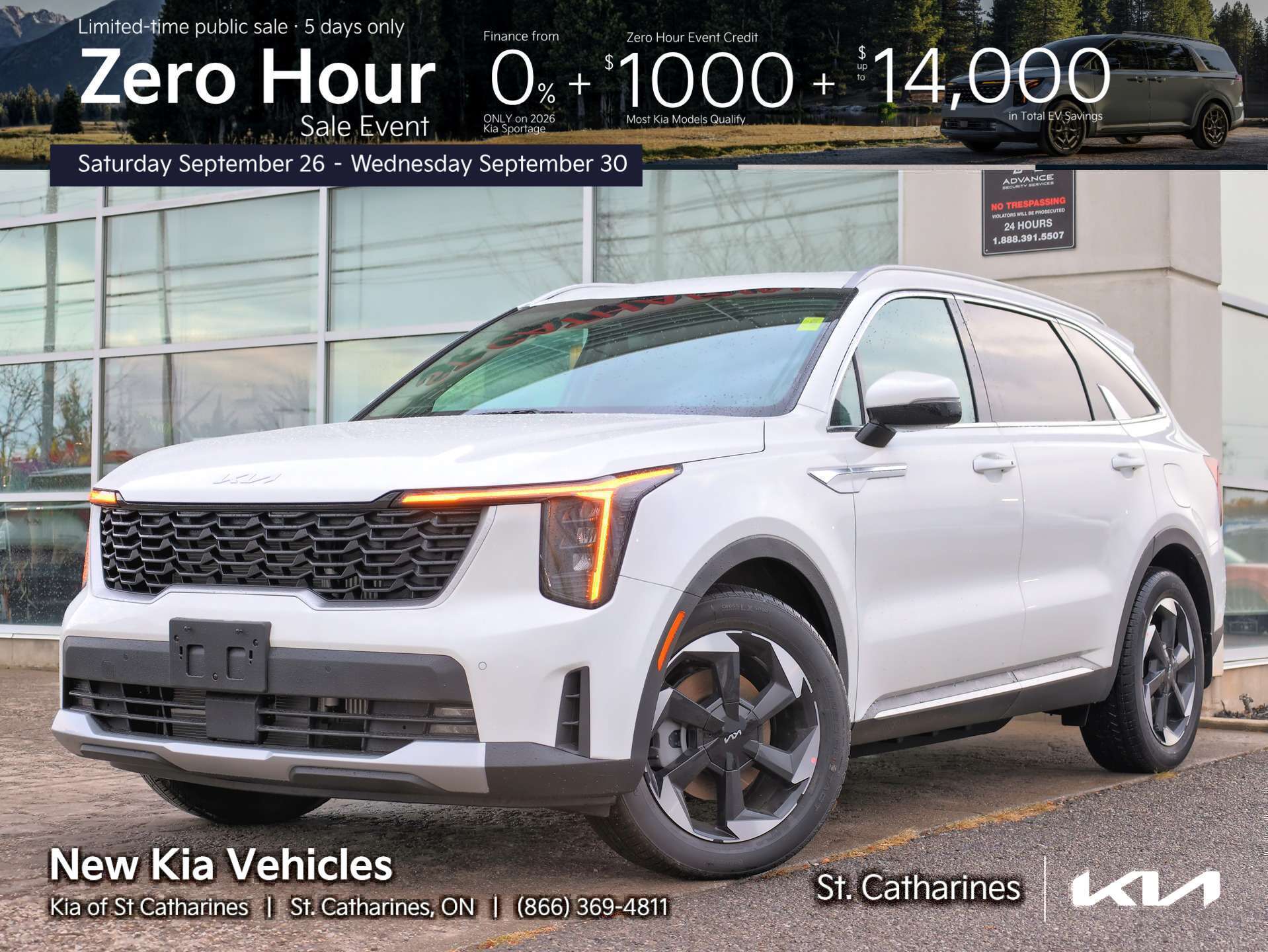 White 2026 Kia Sorento Plug-In Hybrid  SUV / Crossover  6-Speed Automatic