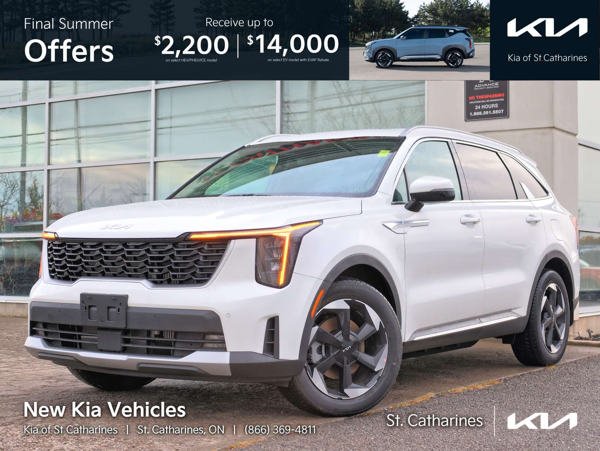 White 2026 Kia Sorento Plug-In Hybrid SUV / Crossover 6-Speed Automatic