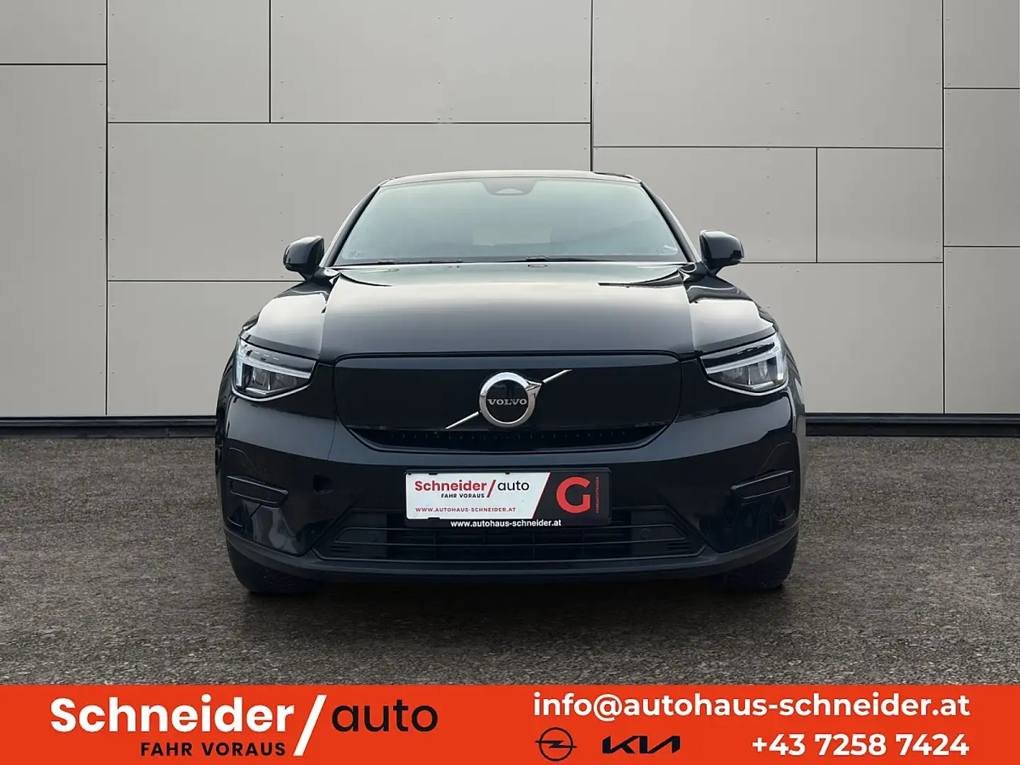 Volvo C40 Recharge Single Front 67kWh Plus Schwarz - 2