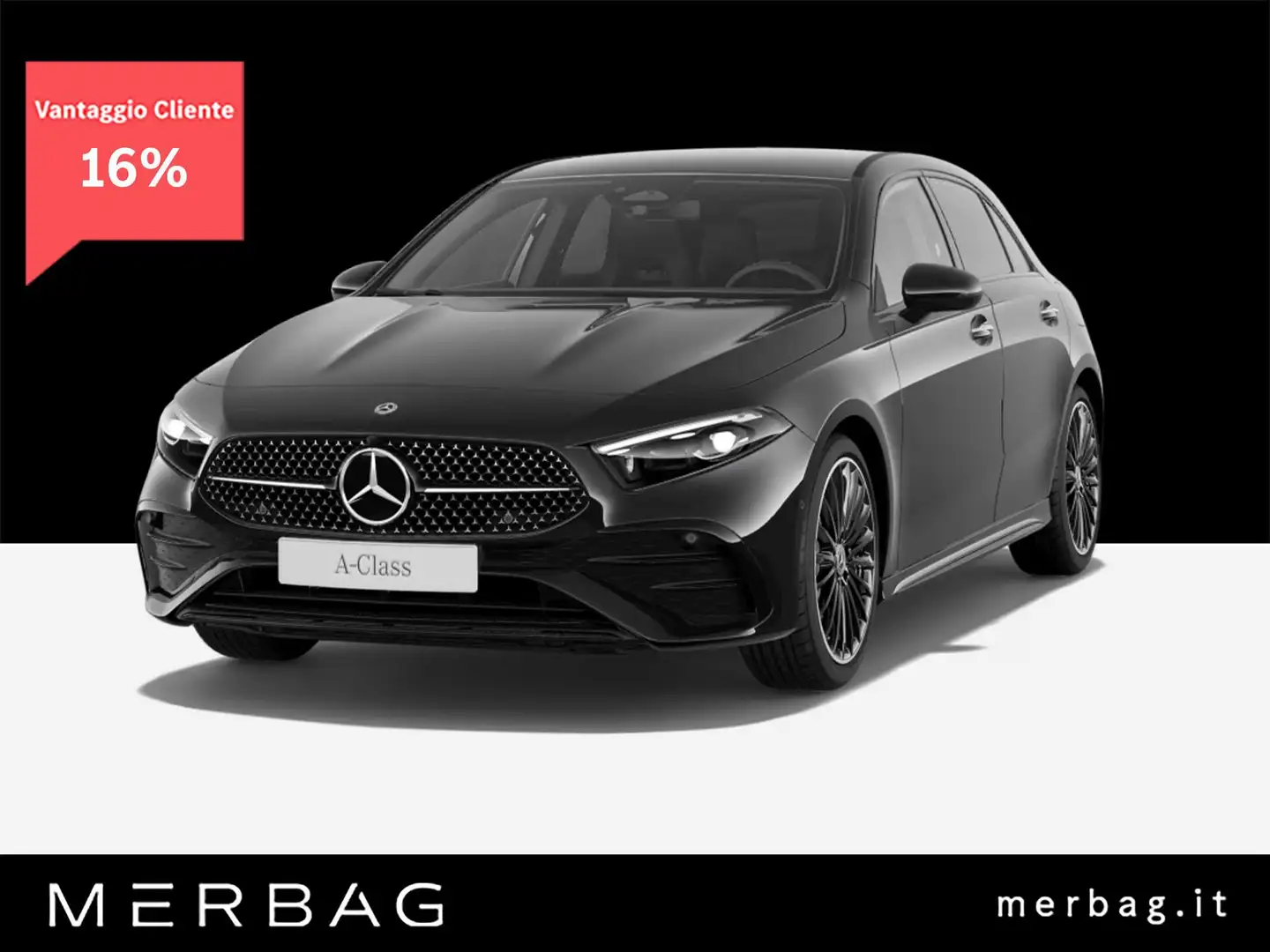 Mercedes-Benz A 180 d Automatic Advanced Plus AMG Line Negru - 1