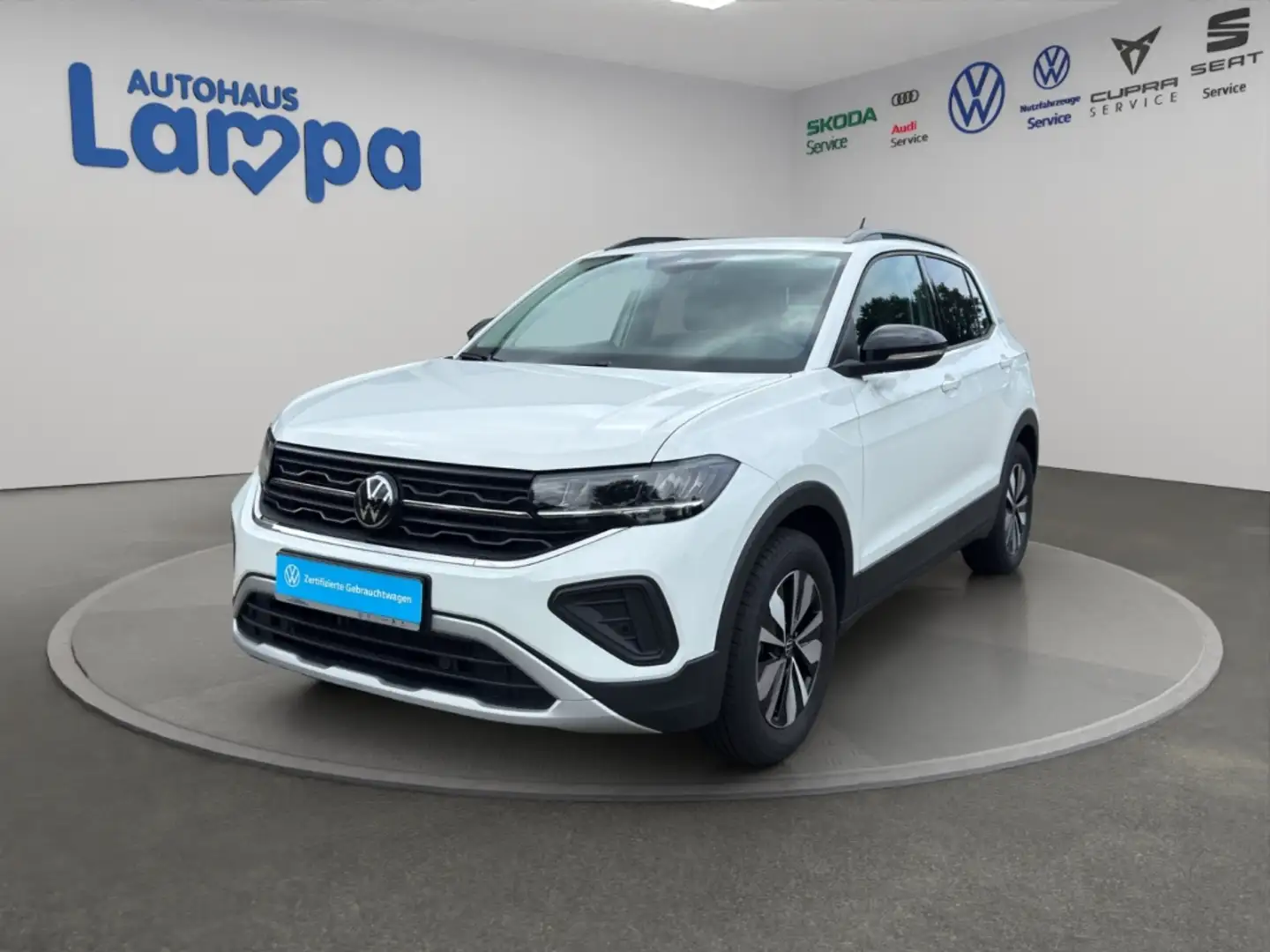 Volkswagen T-Cross Goal 1.0 TSI 5-Gang PDC,ACC,SHZ,MFL,LED,KLIMA Weiß - 2