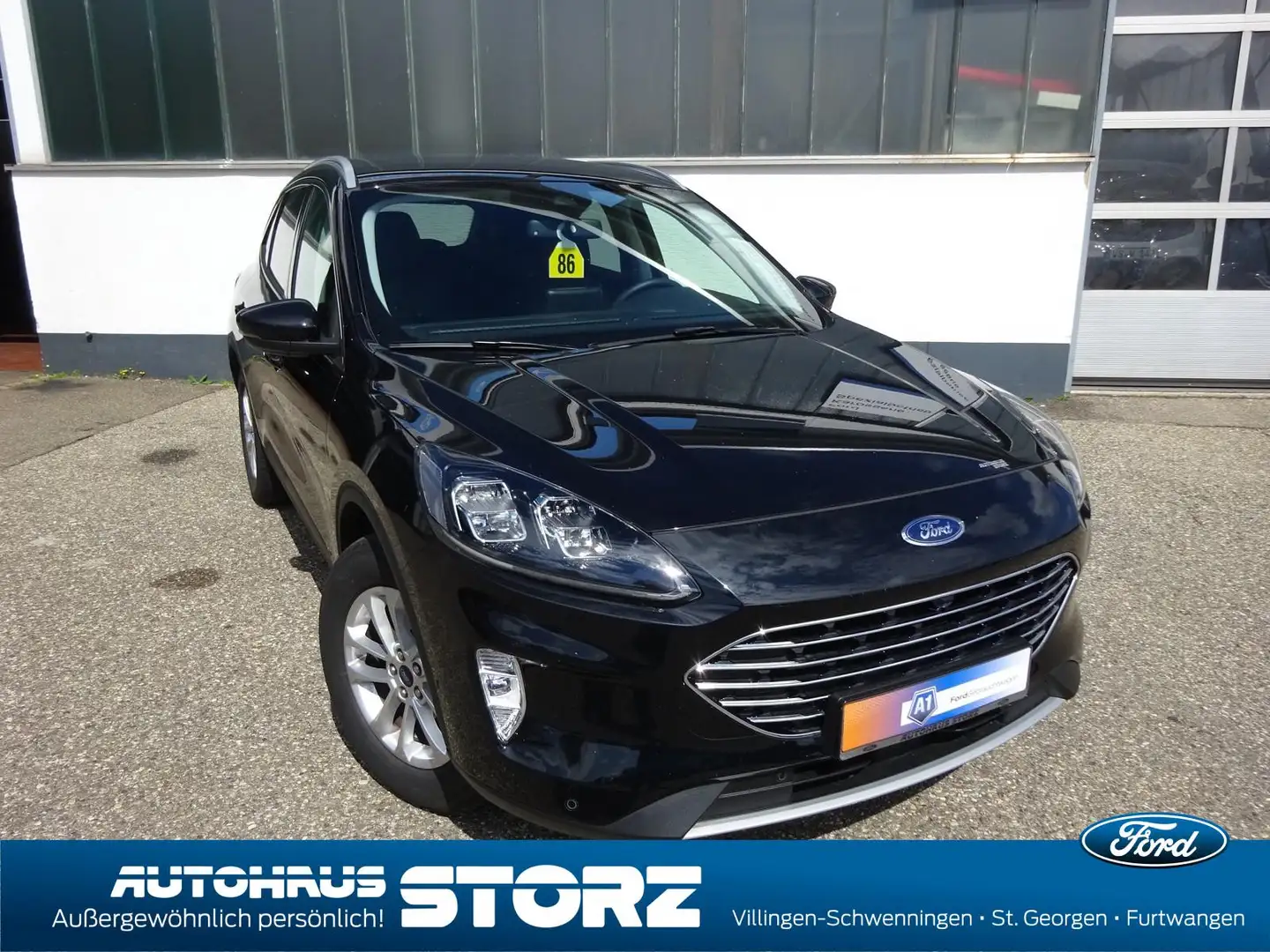 Ford Kuga Plug-In Hybrid Titanium X WINTER-PAKET|AHK|FAHRERA Schwarz - 1