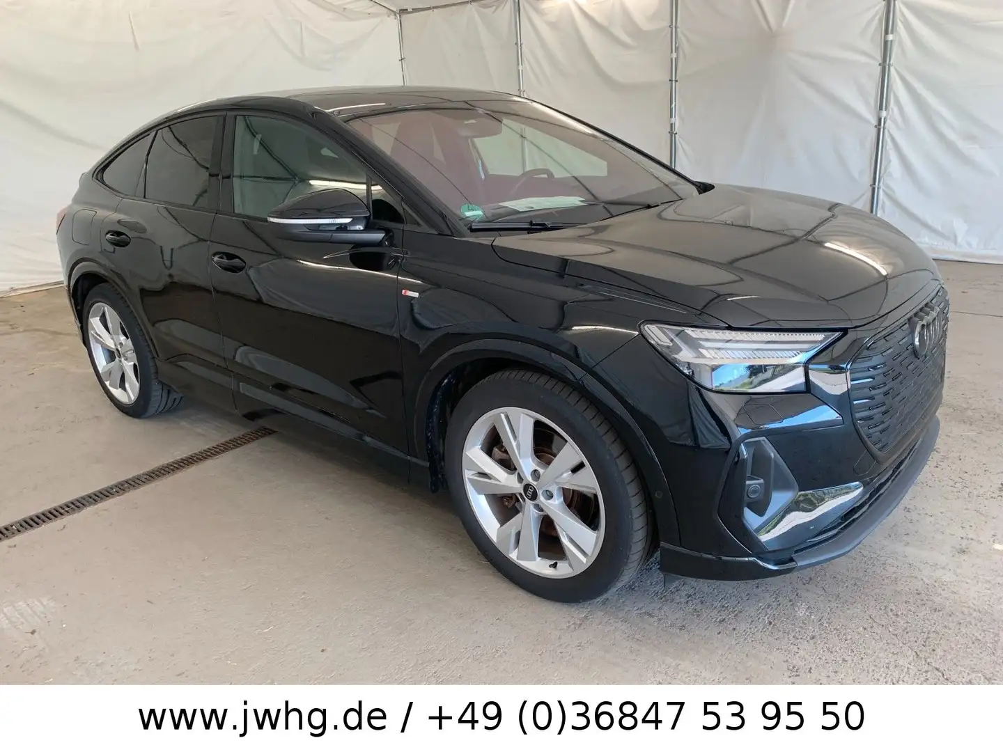 Audi Q4 e-tron 50 Sportback quattro S-Line+Ext MATRIX Schwarz - 2