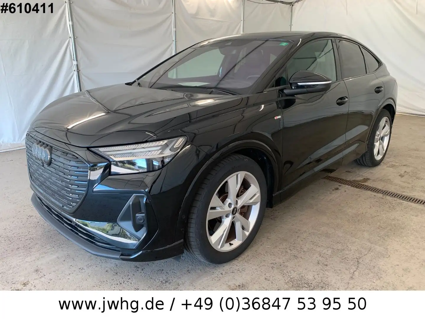 Audi Q4 e-tron 50 Sportback quattro S-Line+Ext MATRIX Schwarz - 1