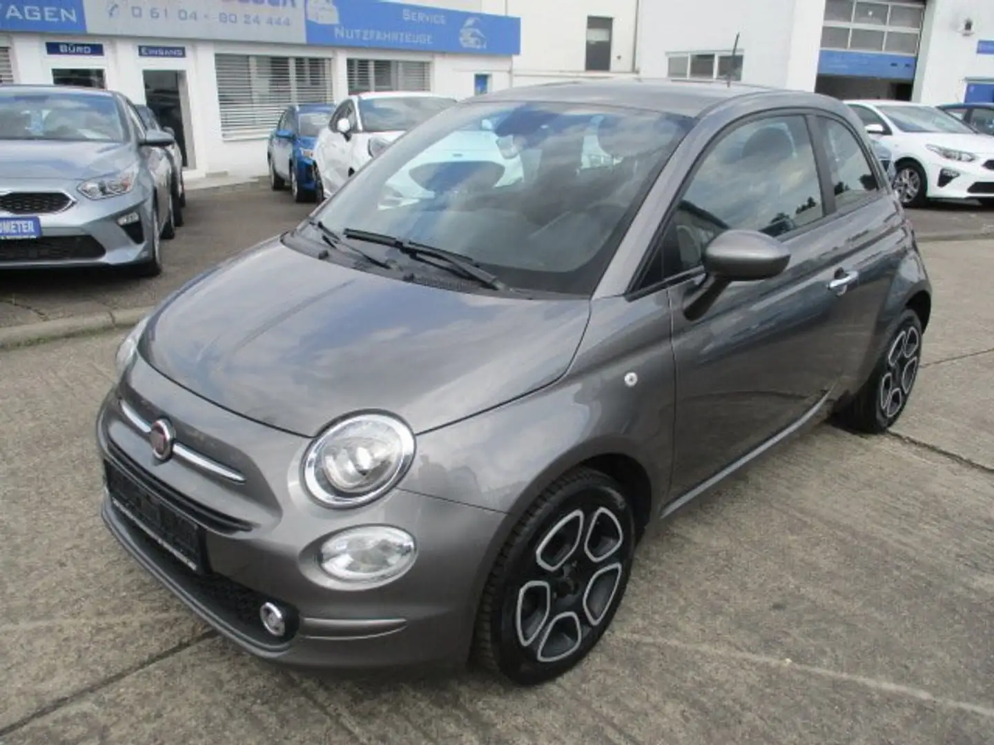 Fiat 500 1.0i.Club.Klima.Weinig KM.Mod.23.Sofort Grau - 1